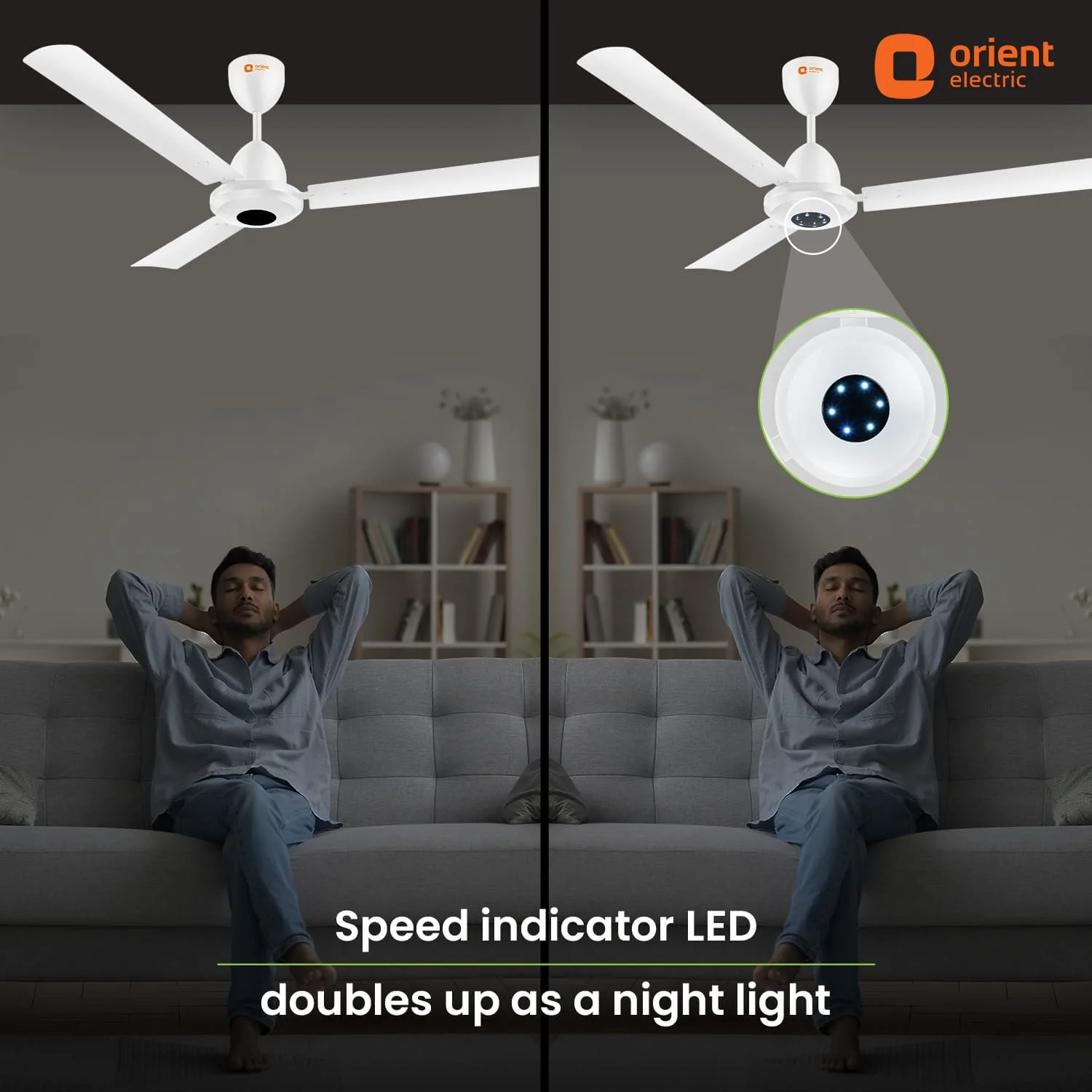 I-Falcon BLDC Ceiling Fan With Light & Remote - Image 2