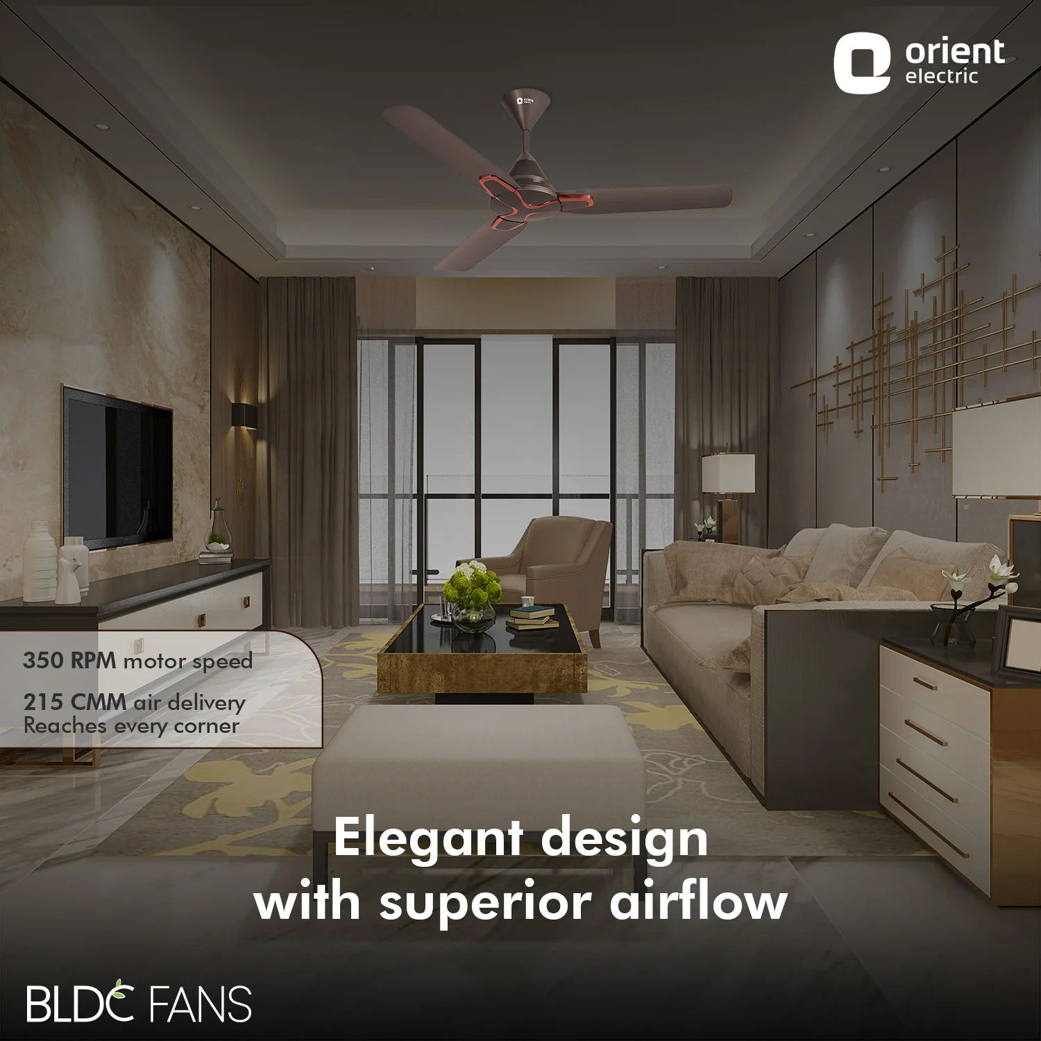 Jazz BLDC Decorative Ceiling Fan - Image 34
