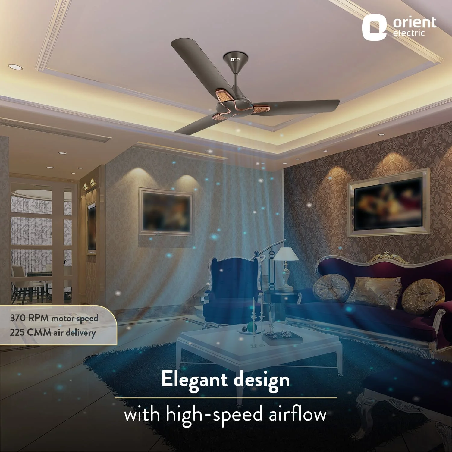 Jazz Trendz Decorative Ceiling Fan - Image 4