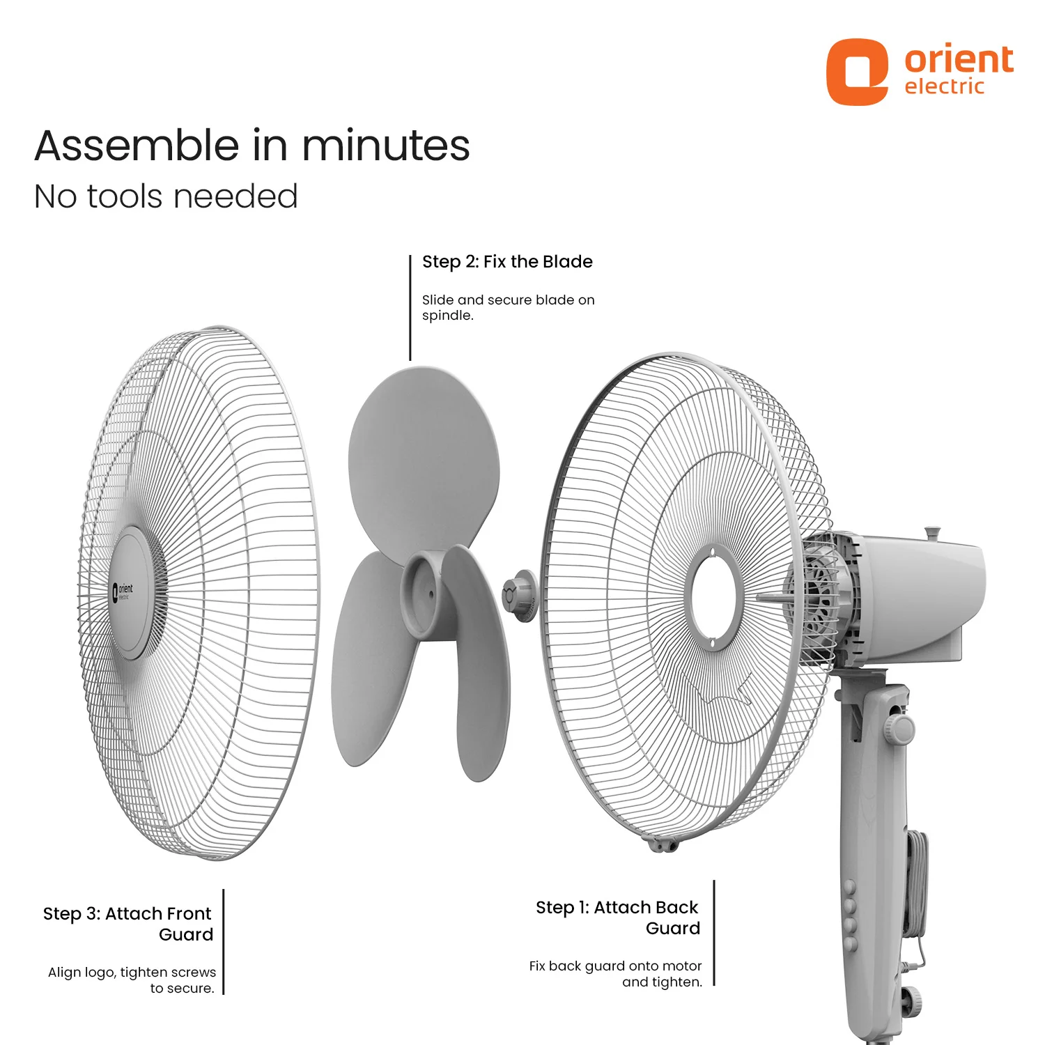 400MM Stand 31 Neo Stand Fan - Image 7
