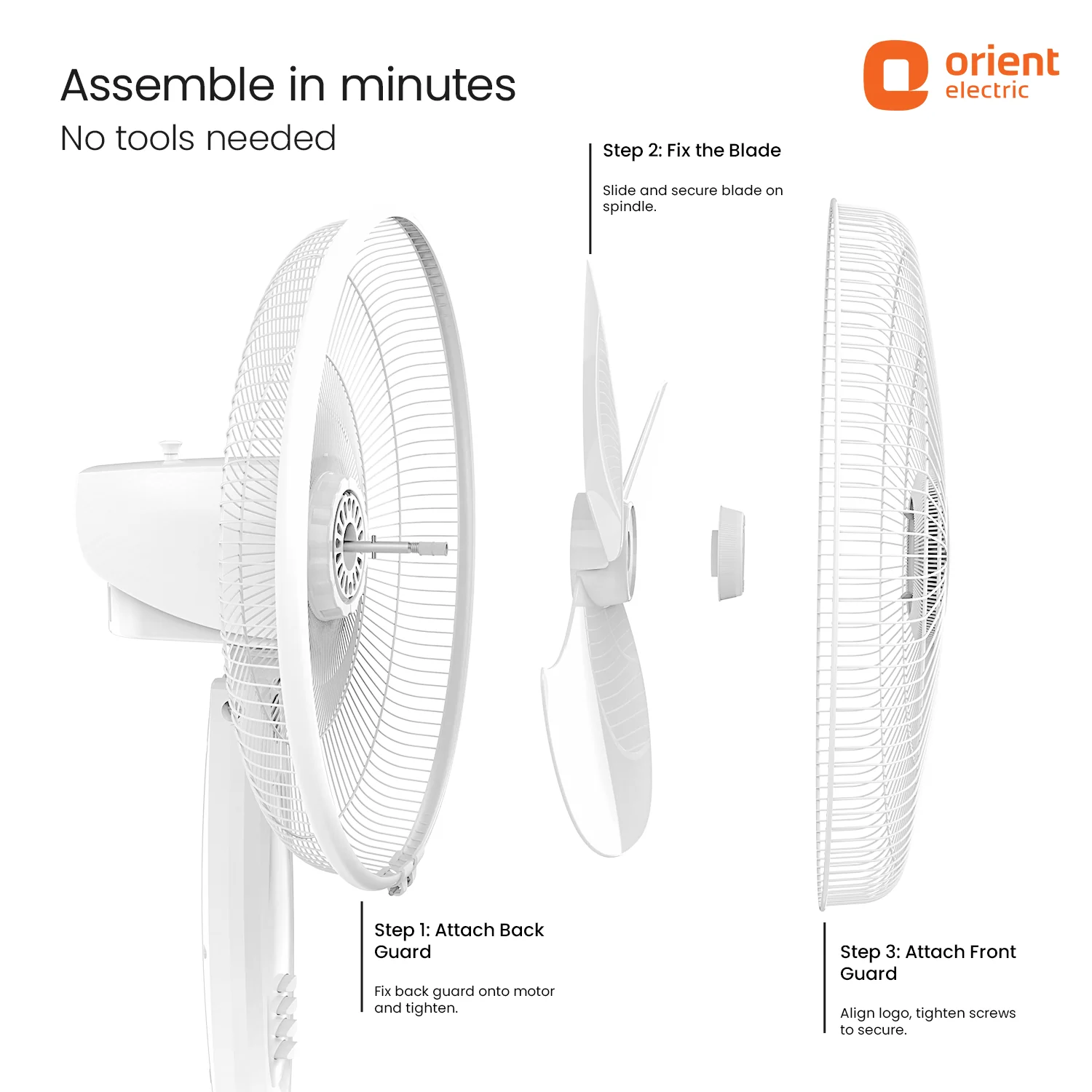 400MM Stand 37 Neo High Speed Pedestal Fan - Image 11
