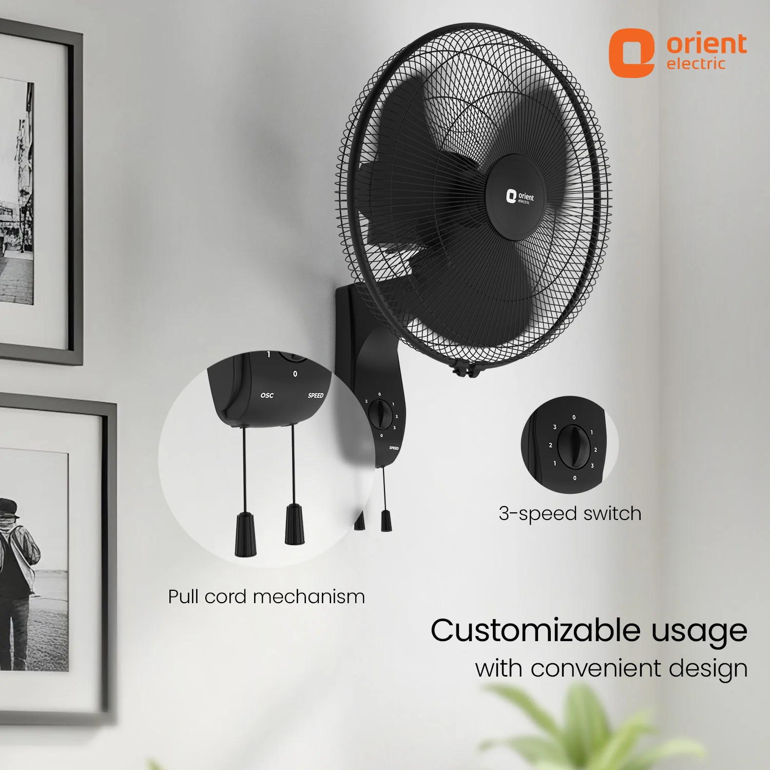 400MM Wall 47 3-in-1 High Speed Wall Fan | Ideal for Large Area | - Image 26