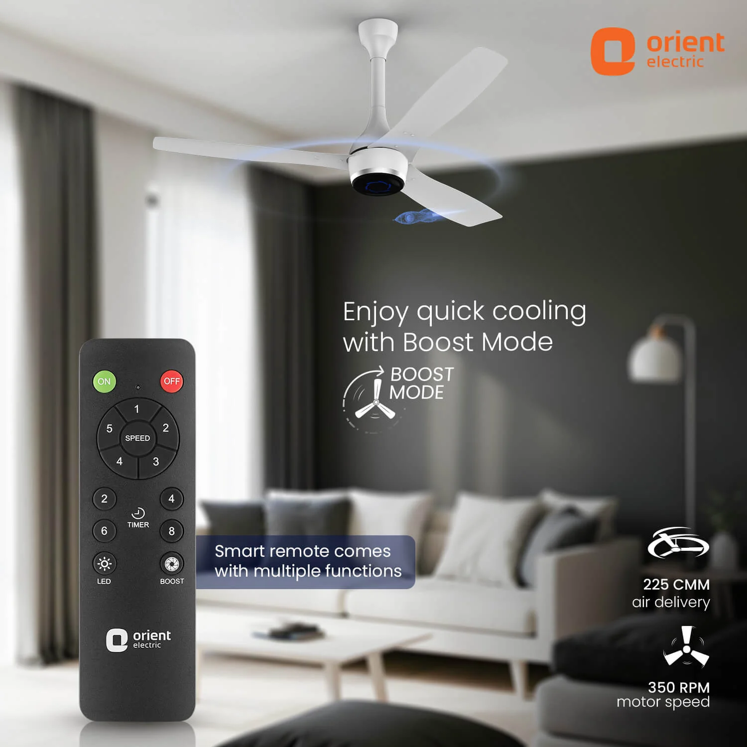 AEON VC Smart BLDC Pro Ceiling Fan | IoT Enabled | 5-Year Warranty - Image 5