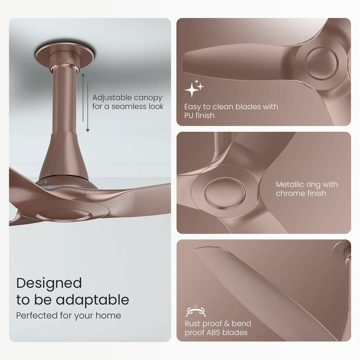 Aeroquiet Neu BLDC Pro Ceiling Fan | Whisper Quiet | Remote Controlled - Image 22