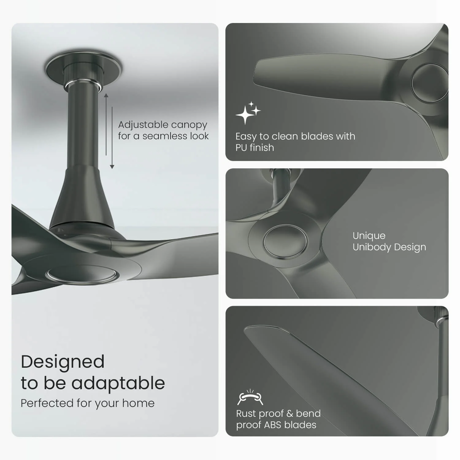 Aeroquiet Neu BLDC Pro Ceiling Fan | Whisper Quiet | Remote Controlled - Image 36