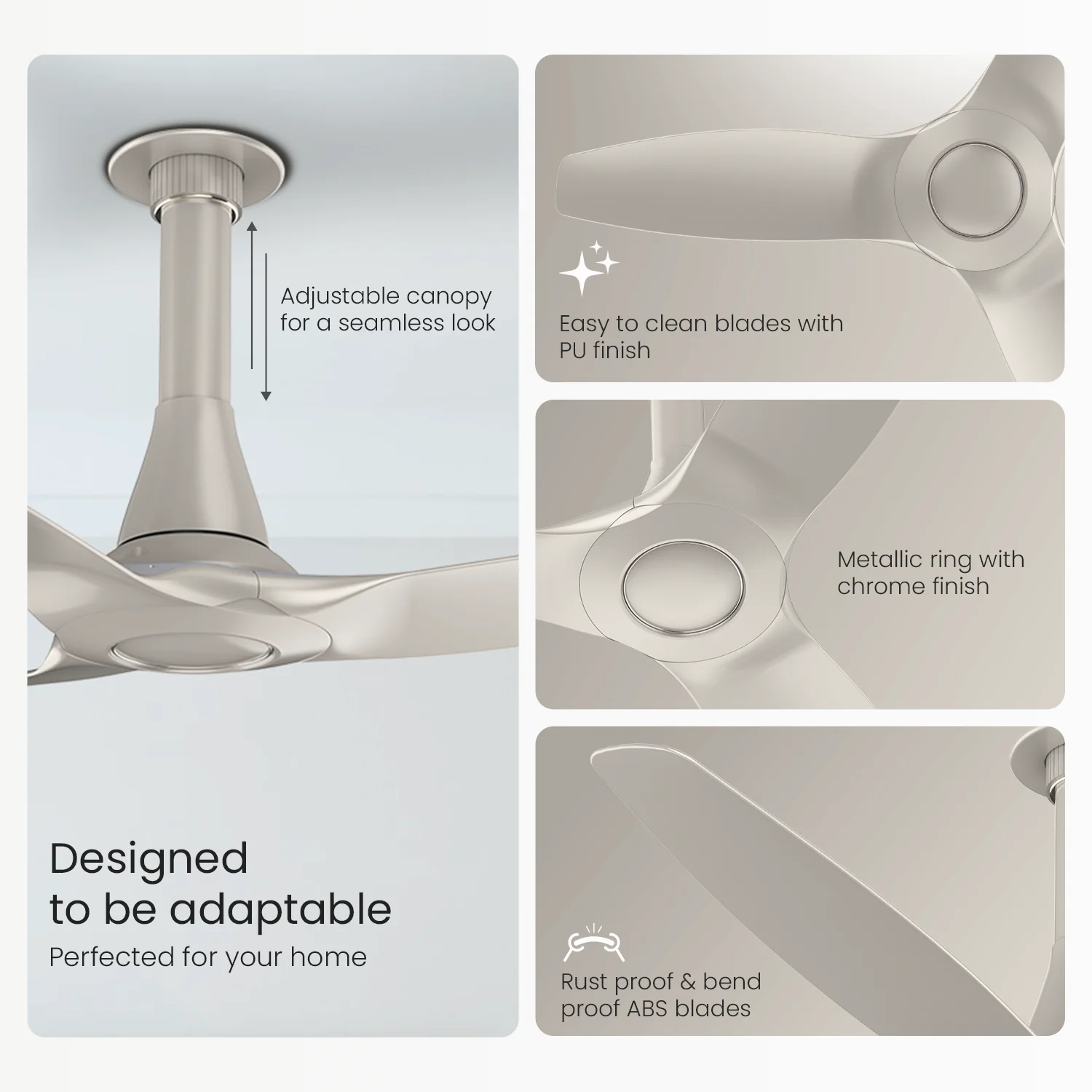 Aeroquiet Neu BLDC Pro Ceiling Fan | Whisper Quiet | Remote Controlled - Image 47
