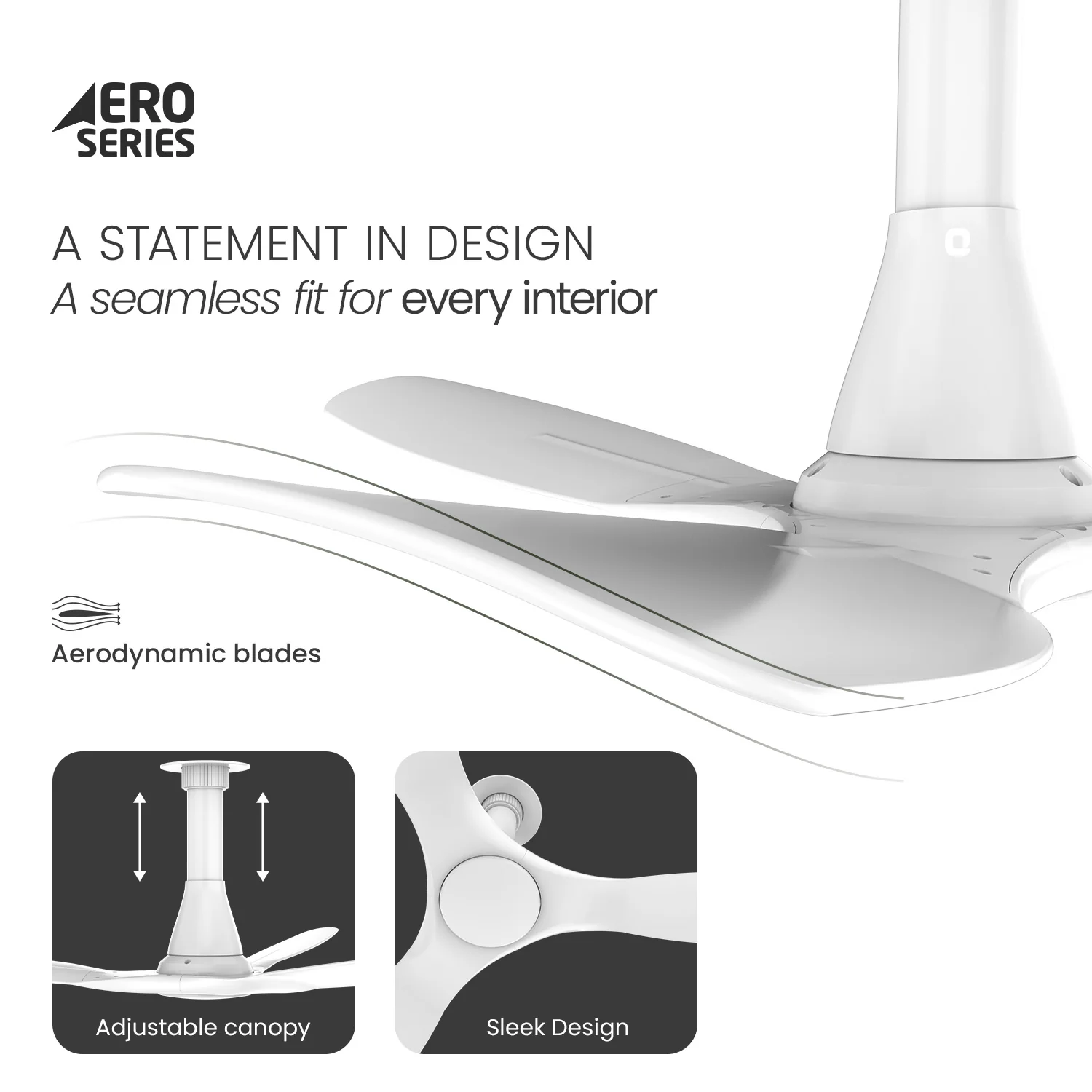 Aerosleek 5 Star Rated Premium BLDC Fan with Remote - Image 2