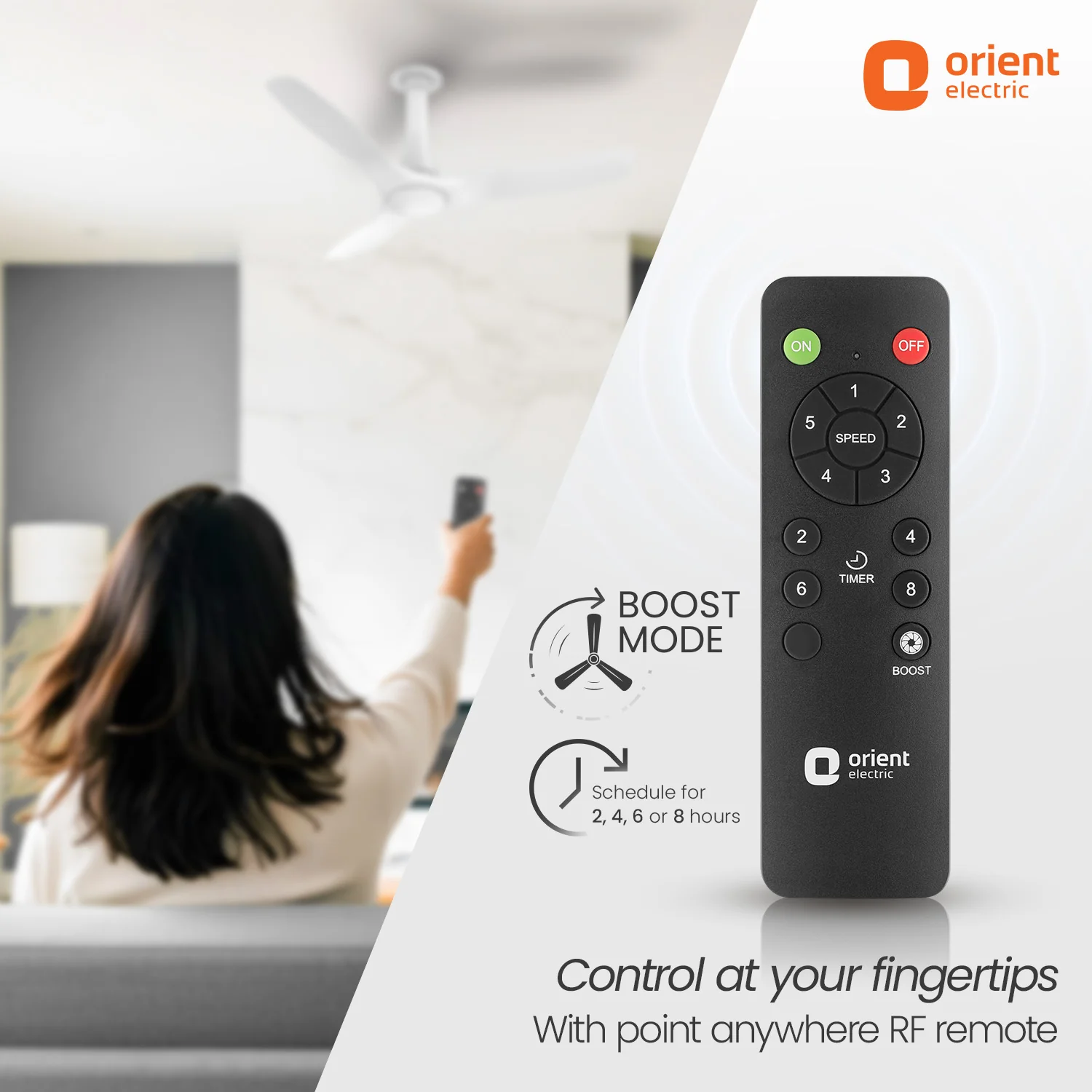 Aerosleek 5 Star Rated Premium BLDC Fan with Remote - Image 4
