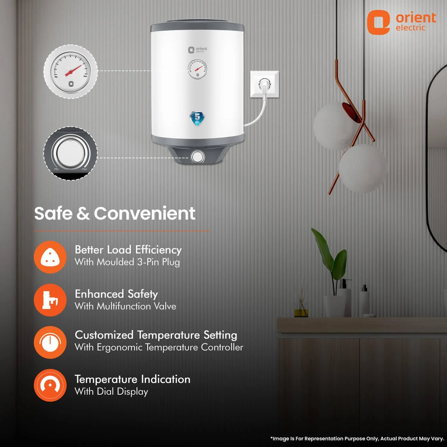 Aquanaut Water Heater (Geyser) | 5-Star Rated | Free Installation | Temperature Indicator | High-Rise Compatible - Image 32