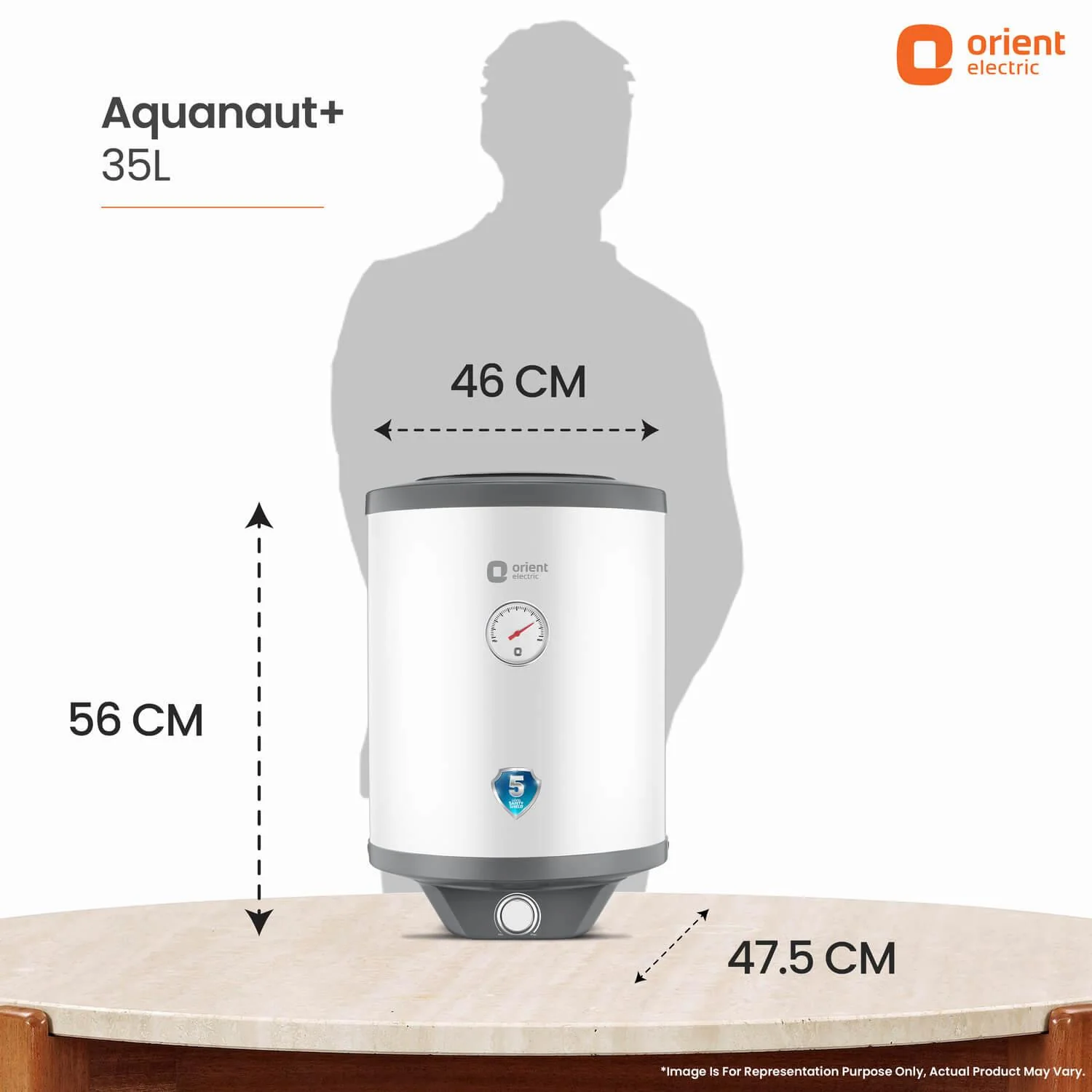 Aquanaut Water Heater (Geyser) | 5-Star Rated | Free Installation | Temperature Indicator | High-Rise Compatible - Image 34