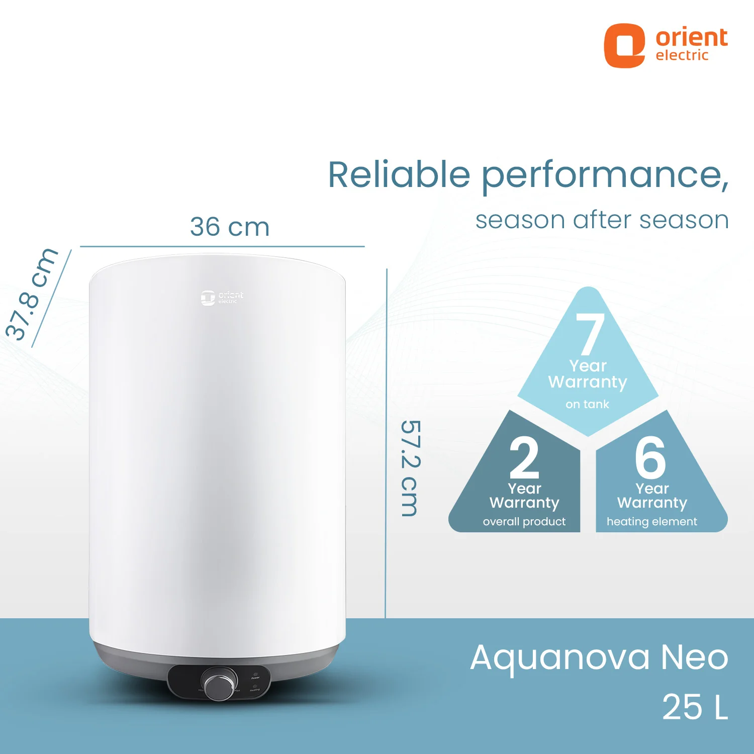 Aquanova Neo 5 Star Storage Water Heater (Geyser) | 2 Year Warranty - Image 12
