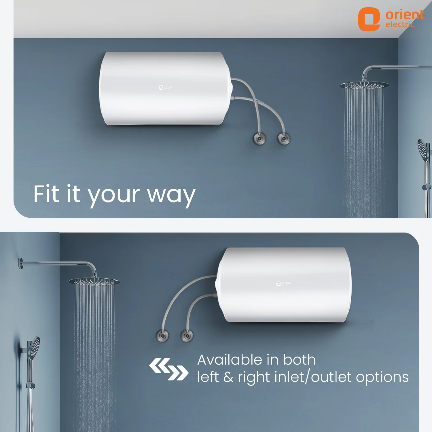Aquaslim Horizontal Water Heater (Geyser) | Glass Coated Heating Element | Warranty: 7 Yr Tank, 2 Yr Comprehensive - Image 5