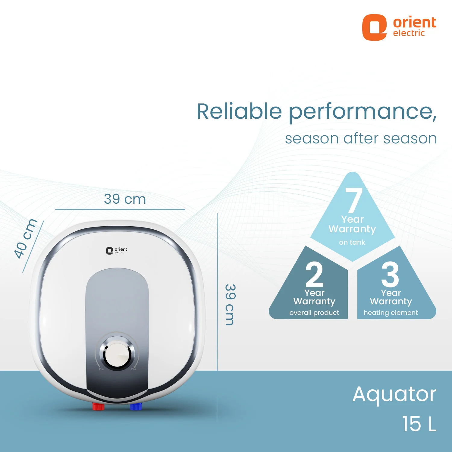 Aquator 5-Star Water Heater (Geyser) | Suitable for High-rise Buildings | 7 Year Tank Warranty | Free Installation and Connecting Pipes - Image 26