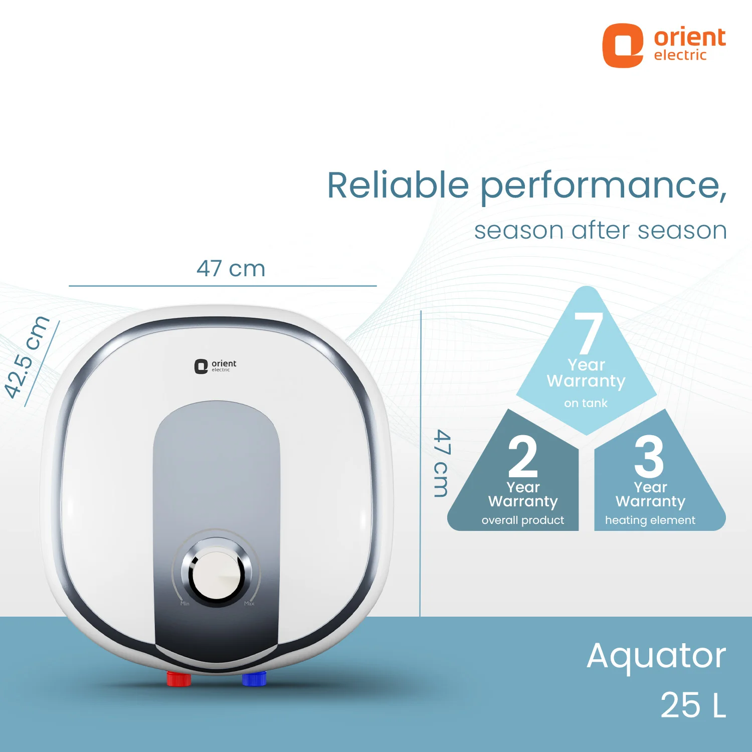 Aquator 5-Star Water Heater (Geyser) | Suitable for High-rise Buildings | 7 Year Tank Warranty | Free Installation and Connecting Pipes - Image 35