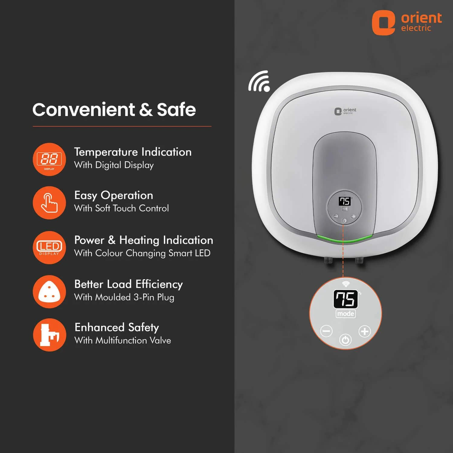 Aquator IoT 5 Star Water heater (Geyser), Suitable for High-rise Buildings | 7 year Tank Warranty | Free Installation and Connecting Pipes | Geyser with Temperature Control - Image 13