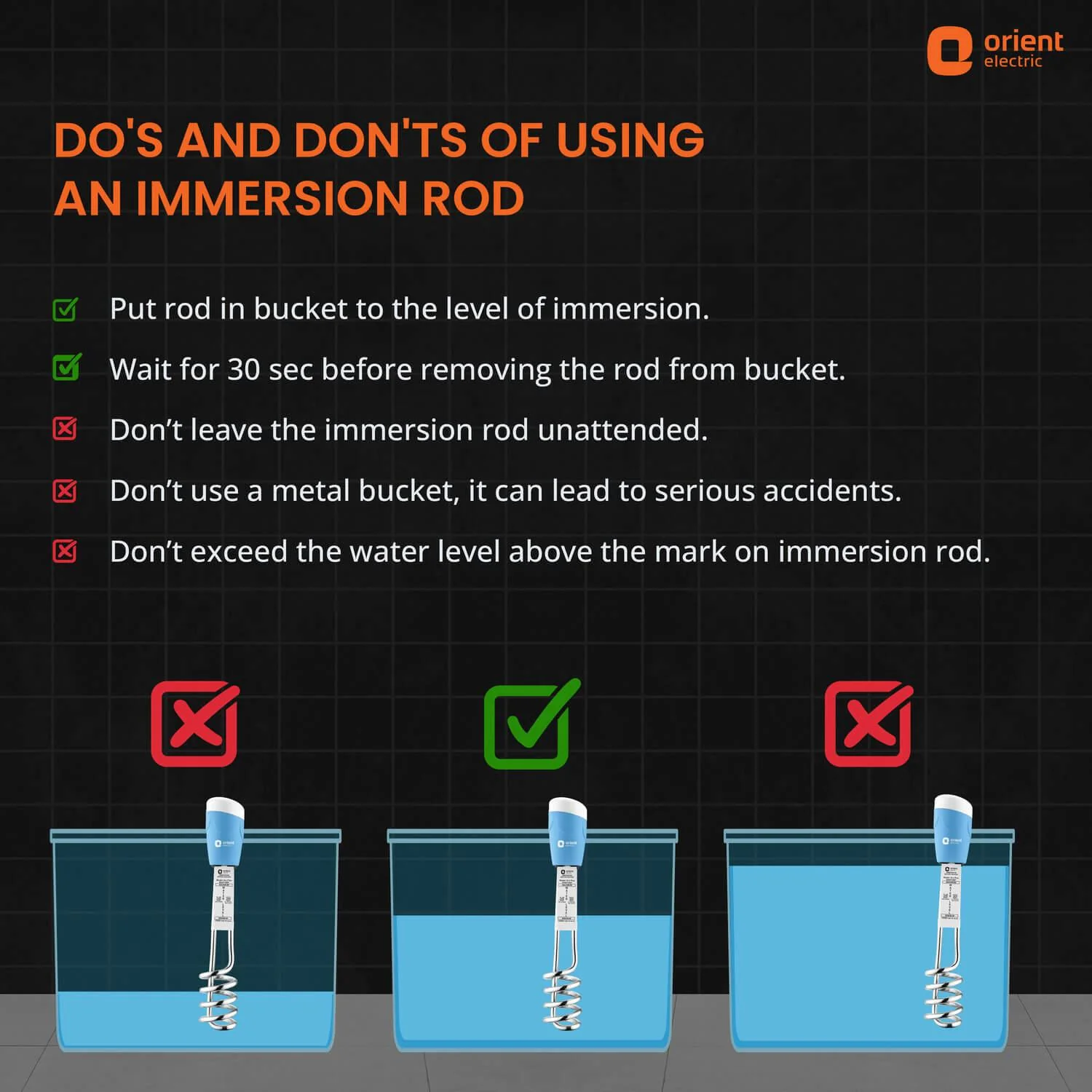 Arc Plus 1000W Immersion Rod Water Heater - Image 5