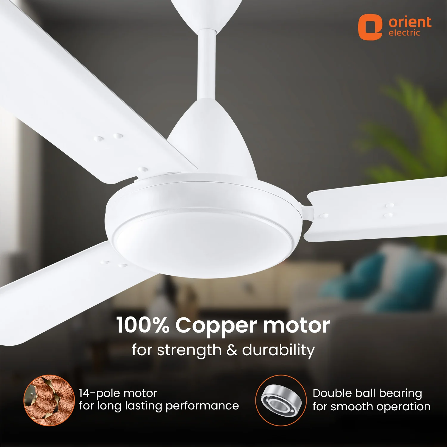 Arina High Speed Ceiling Fan - Image 9