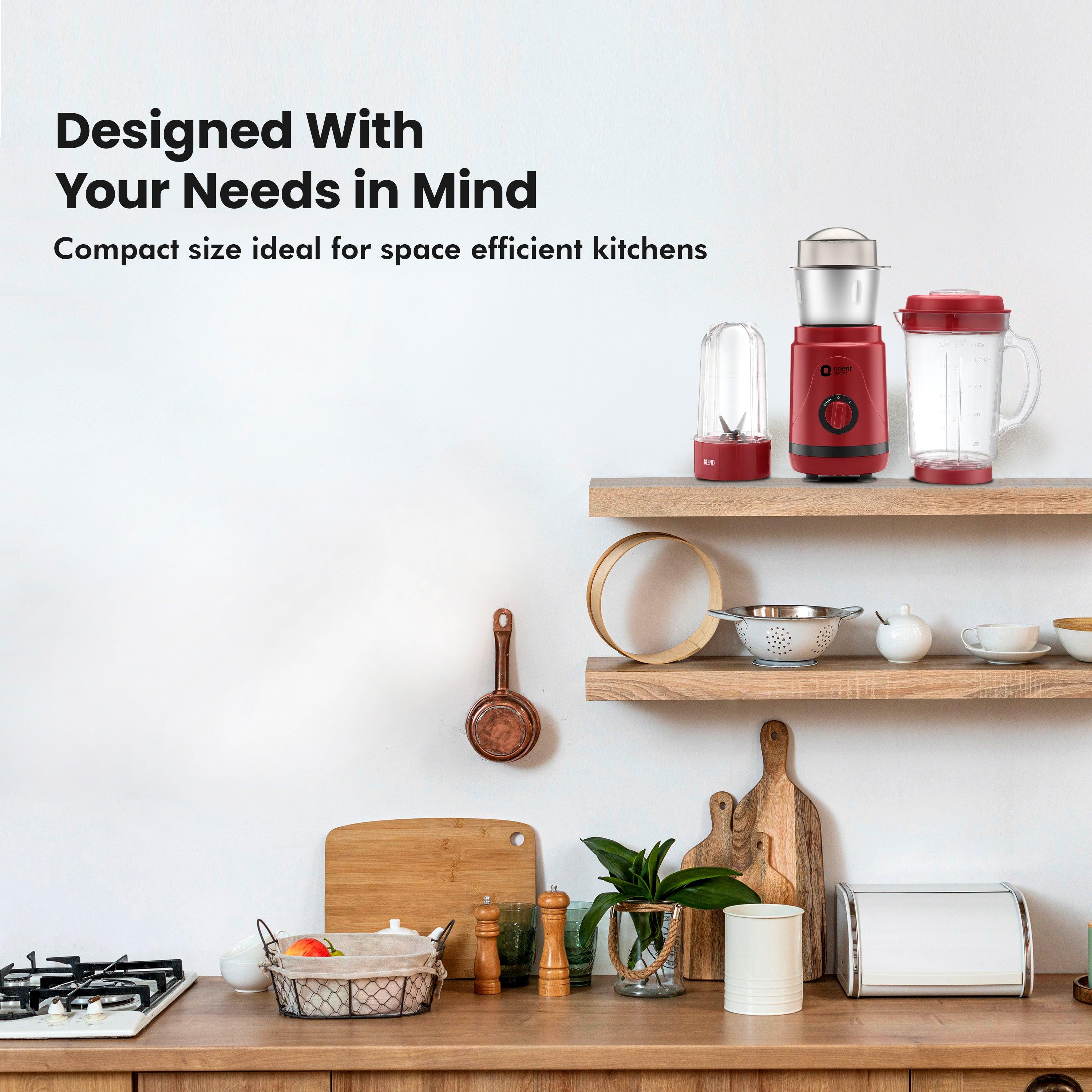 Compact Geenie 3 Jar Mixer Grinder - Image 3