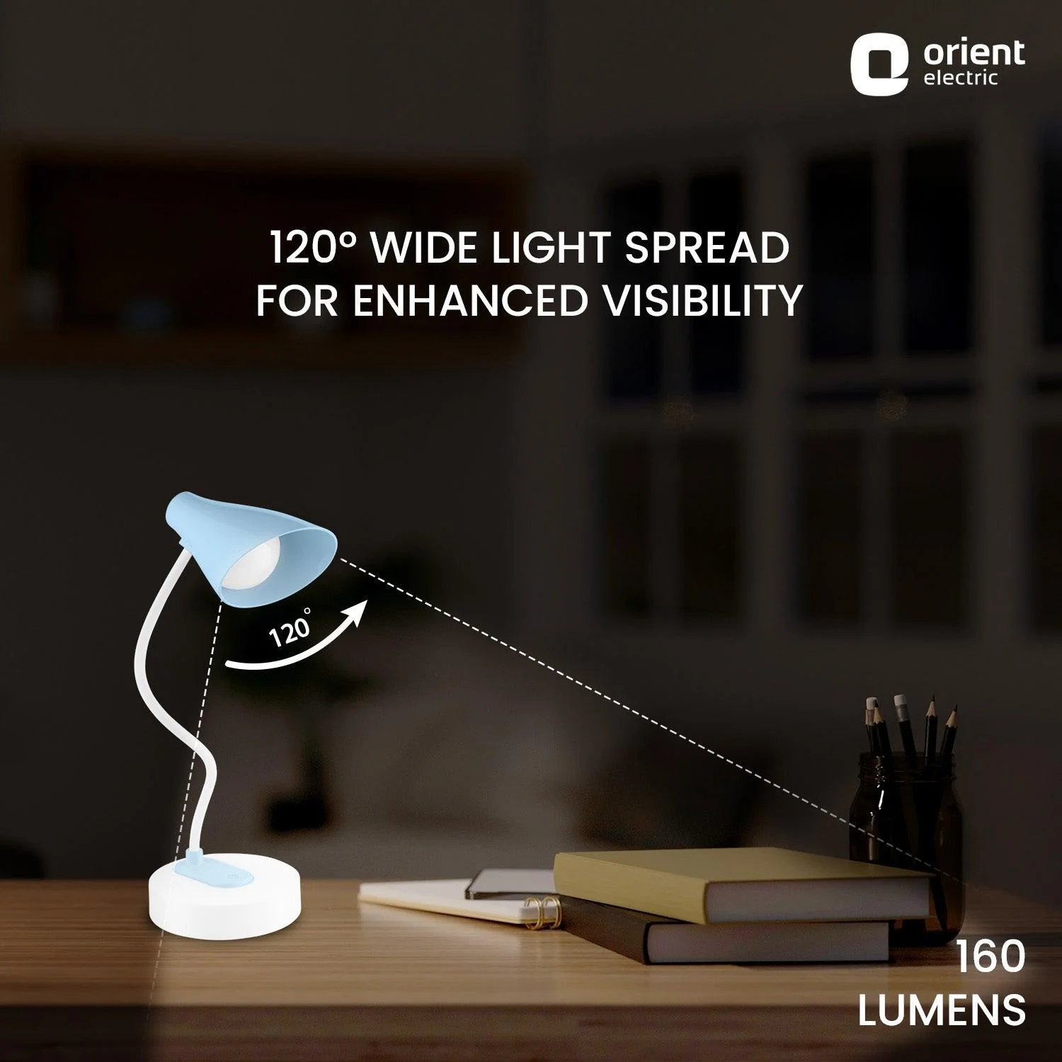 Crescent Emergency LED Desk Lamp - Image 7