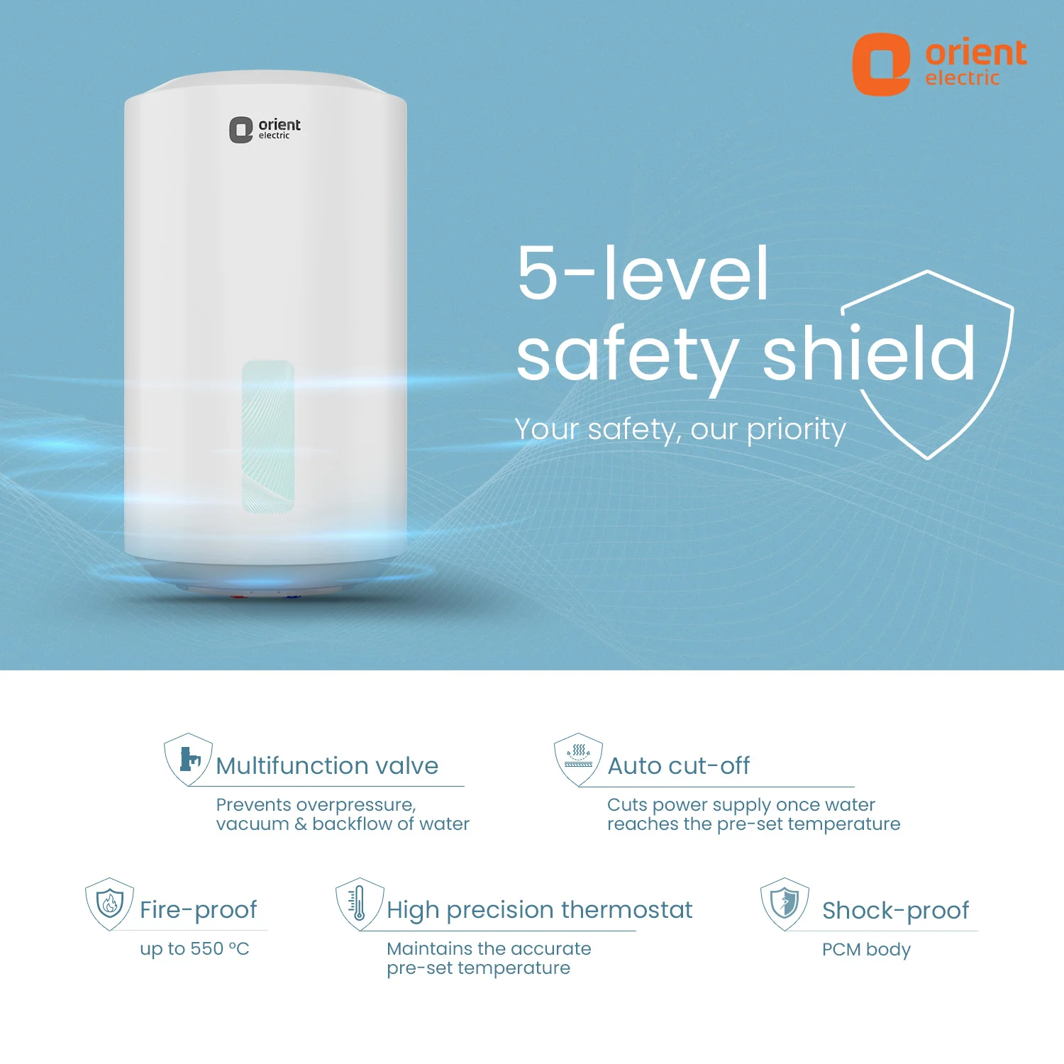 Cronos Pro Polymer Storage Water Heater (Geyser) - Image 10