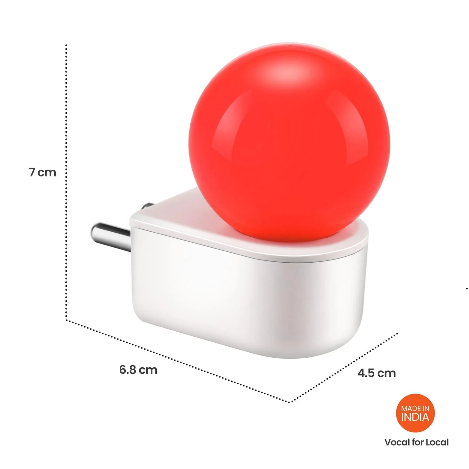 Deco Plug n Play LED 0.5W Night Lamp | 2 Pin Socket Easy Plug In | Glare-free Brightness - Image 20