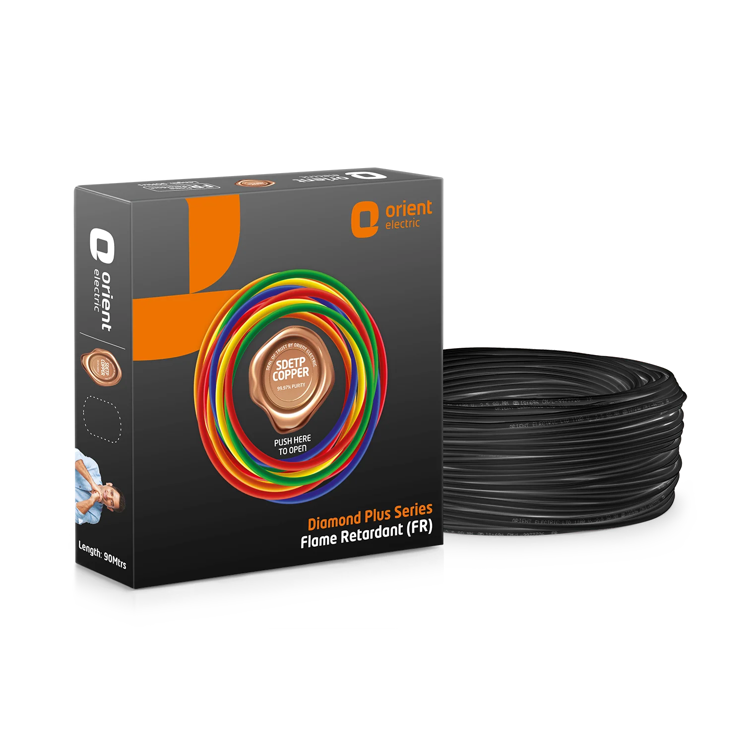 DIAMOND PLUS SERIES 90 Meter 1100W Flame Retardant Wire - Image 7