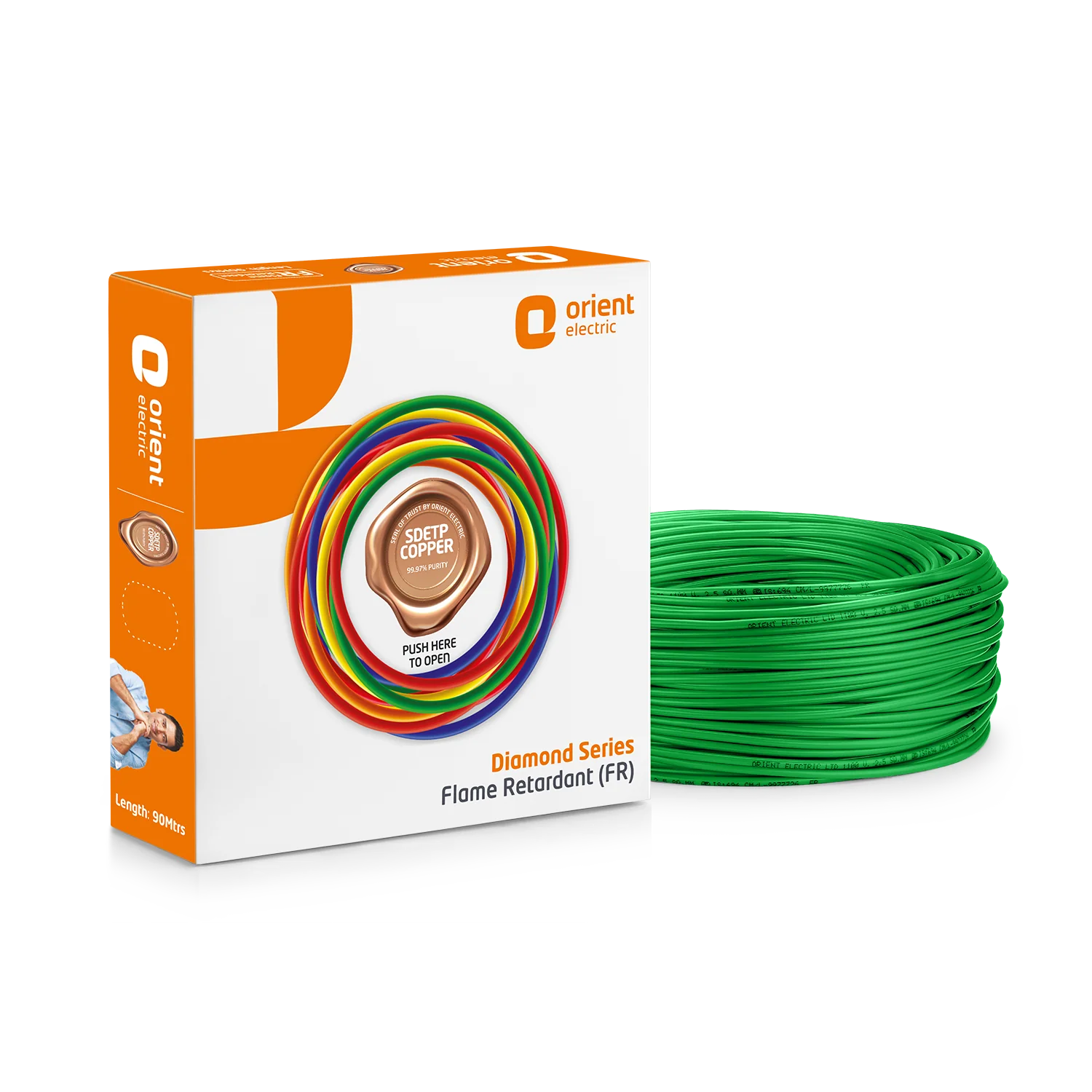 DIAMOND SERIES 90 Meter 1100W Flame Retardant Wire - Image 4