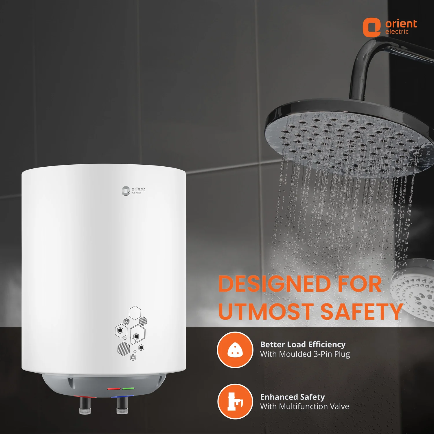 Ecoswift Pro Water Heater (Geyser) | Rust Proof Water Heater for Home Bathroom | 5 Years Warranty - Image 5