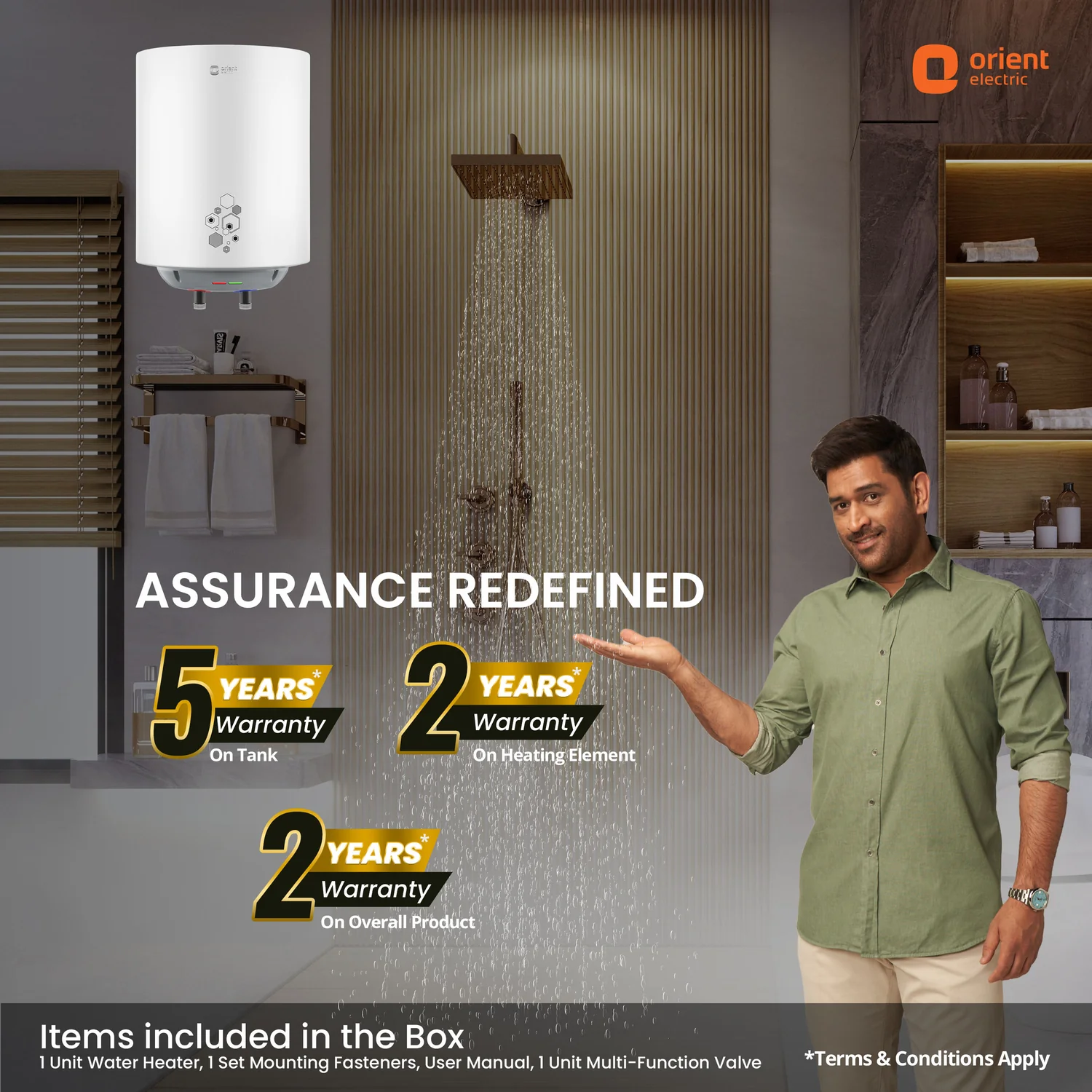 Ecoswift Pro Water Heater (Geyser) | Rust Proof Water Heater for Home Bathroom | 5 Years Warranty - Image 6
