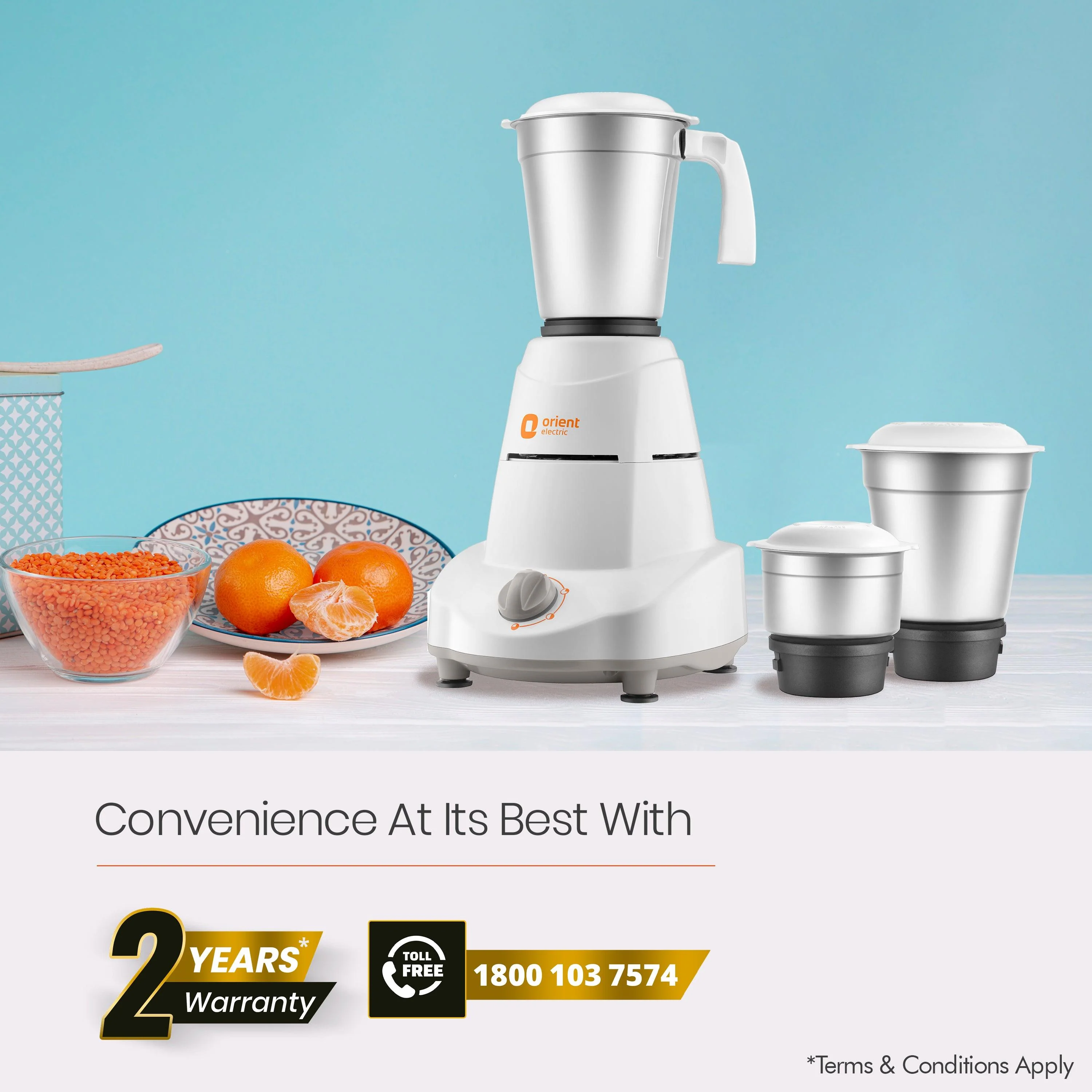 Elite Super 3 Jar Mixer Grinder - Image 5