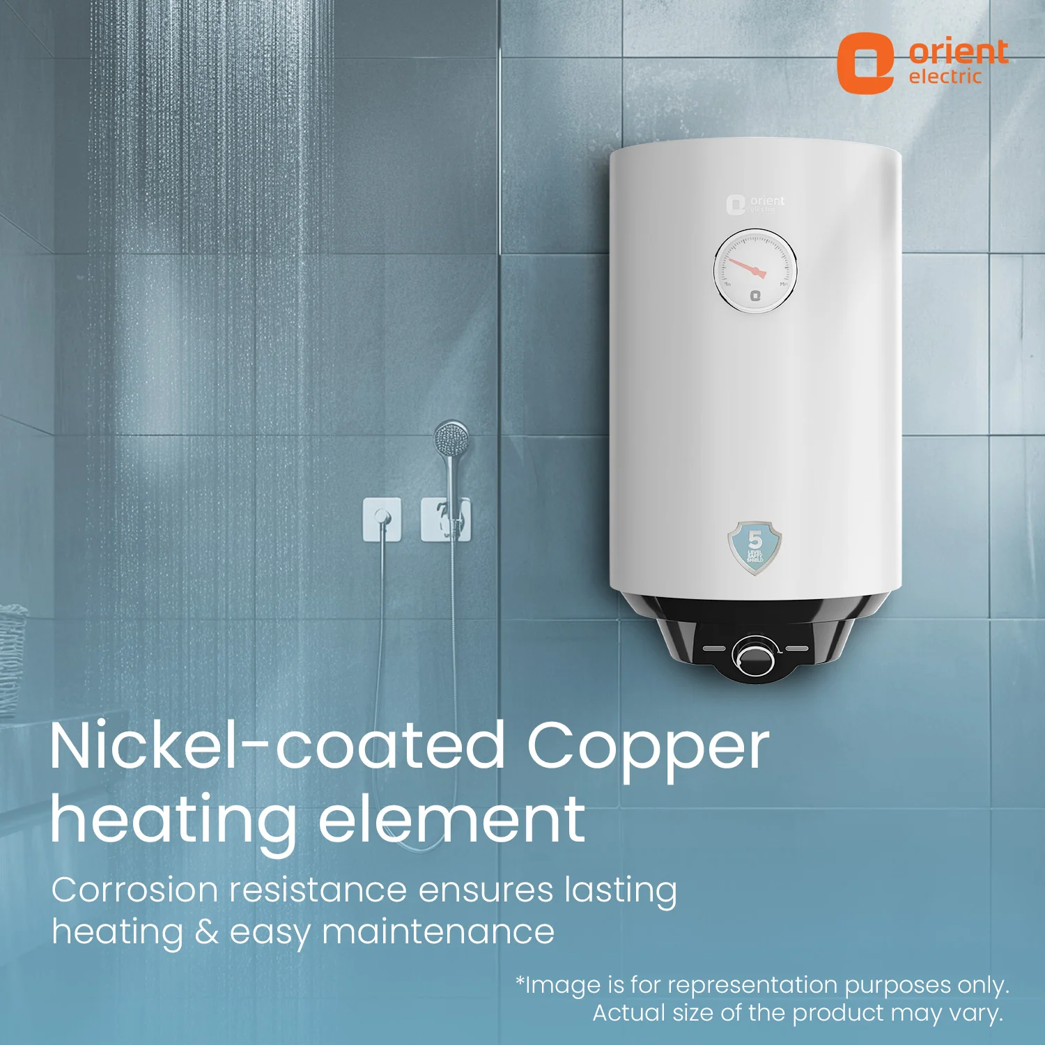 Enamour Classic Neo 5 Star Rated Glassline Tank Storage Water Heater (Geyser) - Image 25