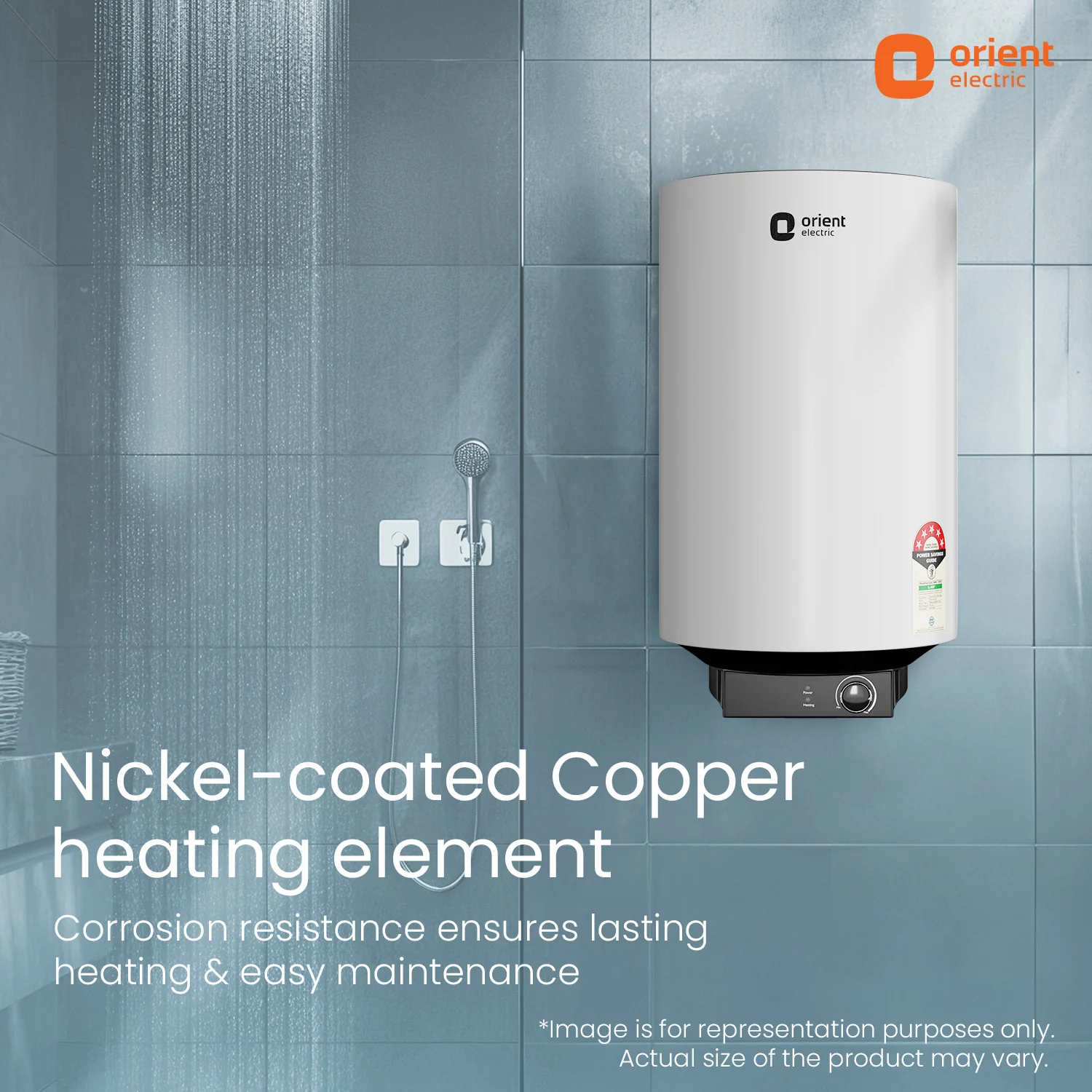 Enamour Classic Pro 5 Star Rated Polymer Storage Water Heater (Geyser) | Vertical Geyser - Image 23
