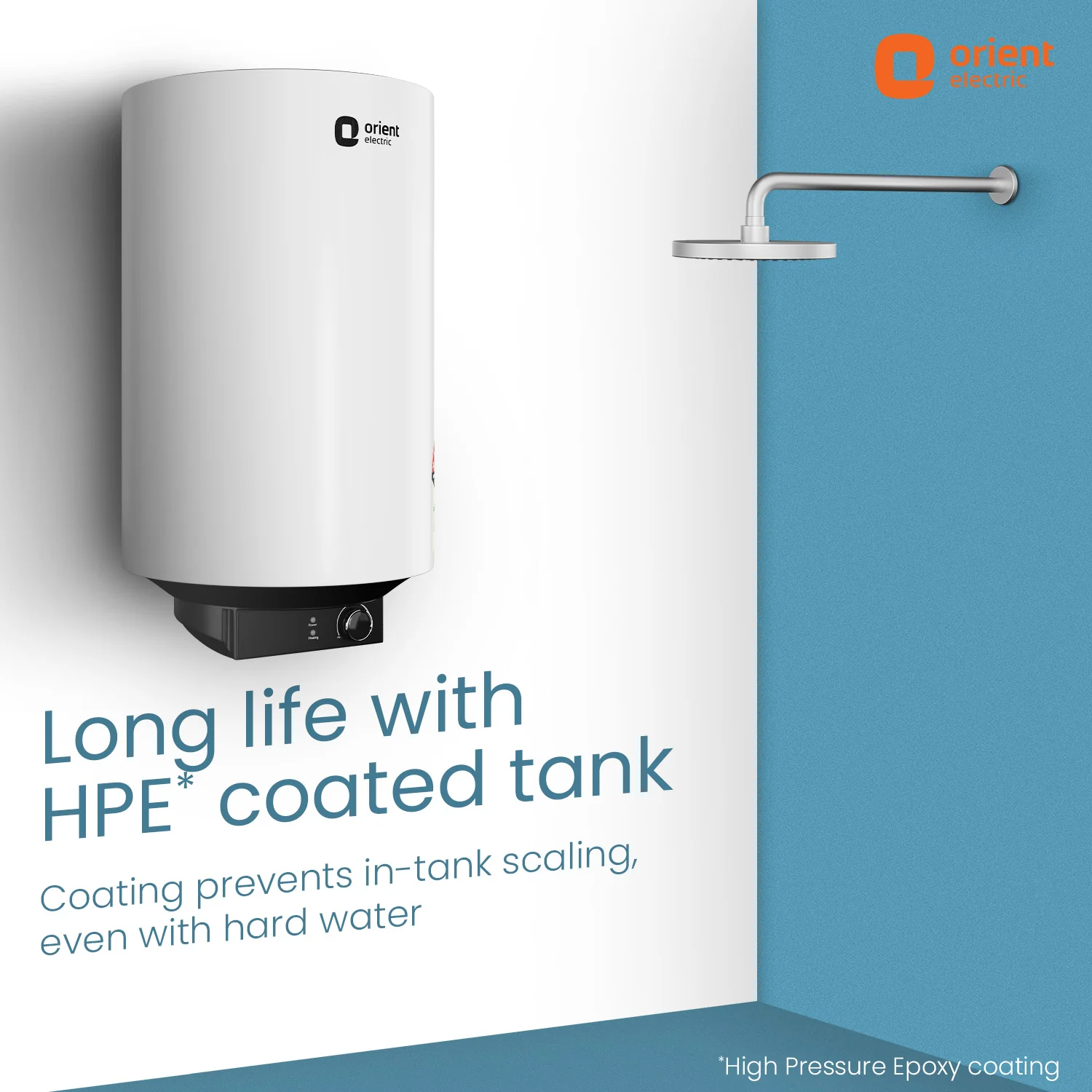 Enamour Classic Pro 5 Star Rated Polymer Storage Water Heater (Geyser) | Vertical Geyser - Image 5