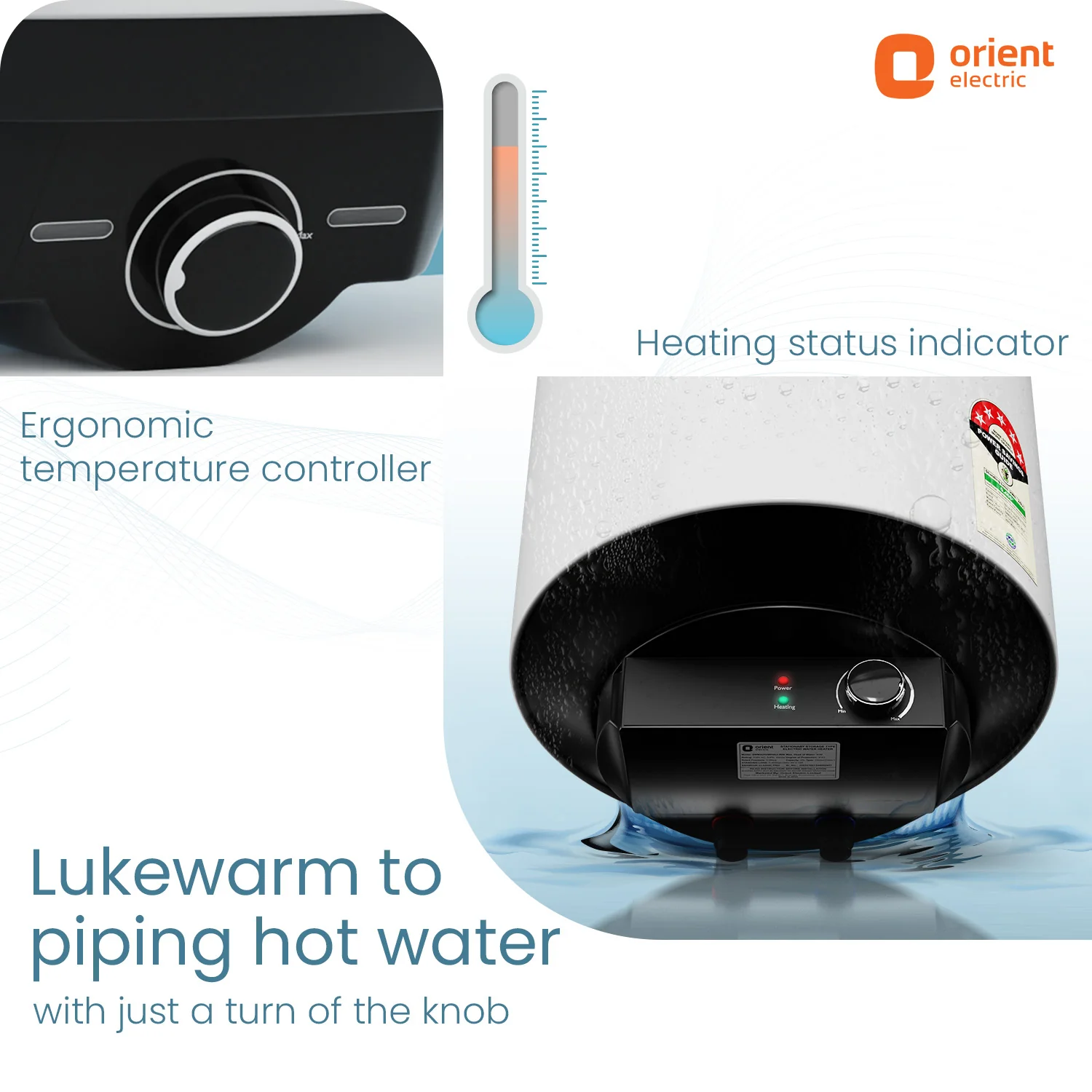 Enamour Classic Pro 5 Star Rated Polymer Storage Water Heater (Geyser) | Vertical Geyser - Image 8