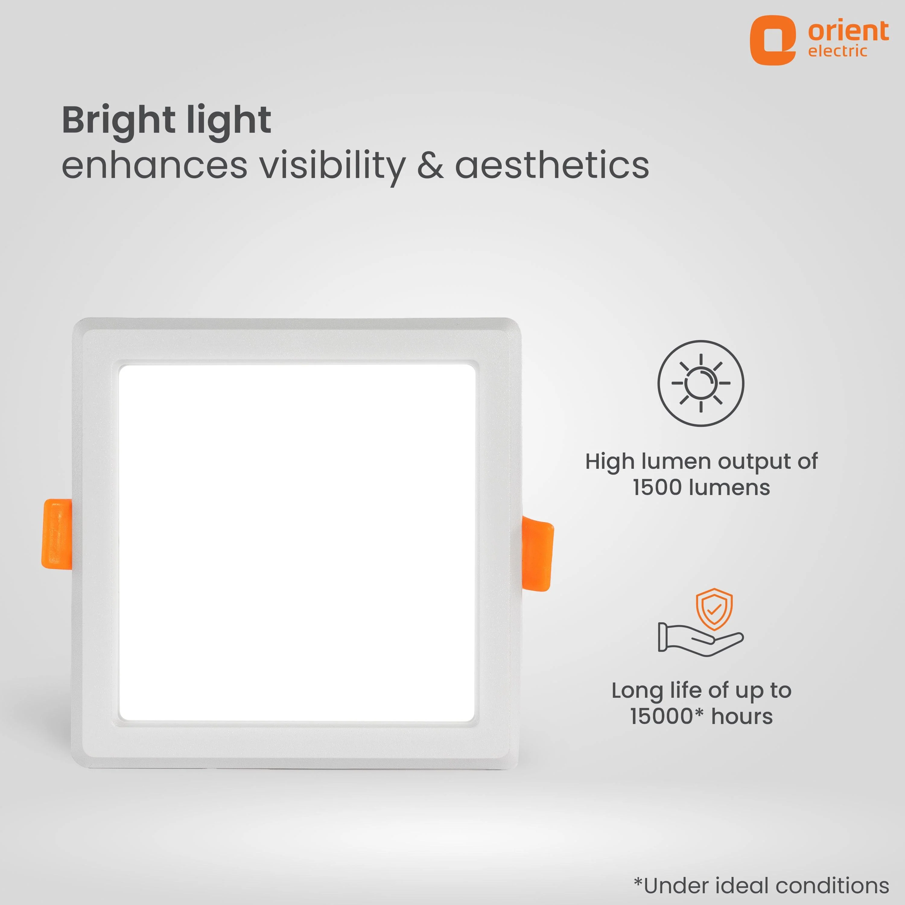 Eternal Backlit LED Recess Panel Square Light - Image 10