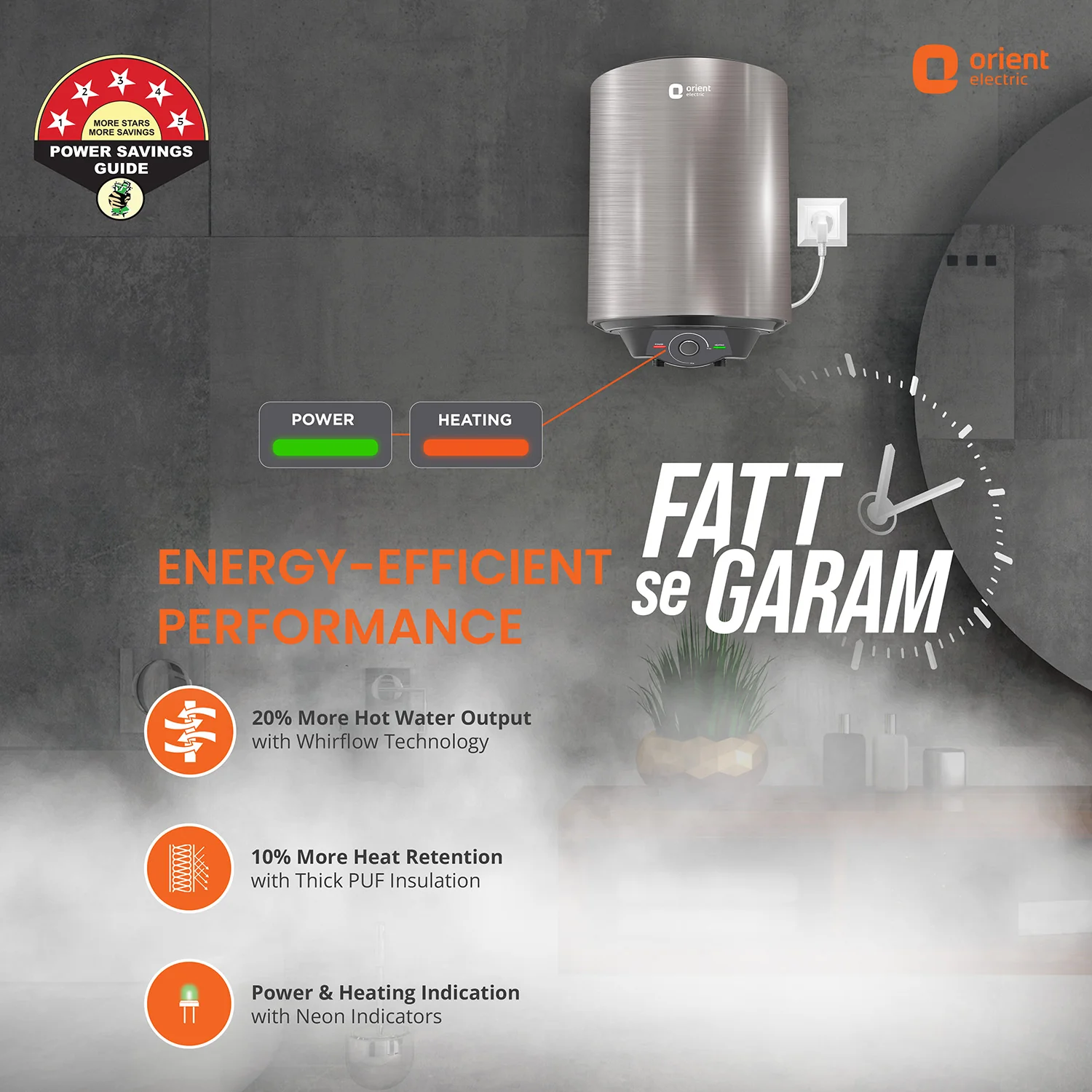 Evapro PC 5-Star Water Heater (Geyser) | Glassline Coated Tank | Suitable for High-rise Buildings | Free Installation - Image 20