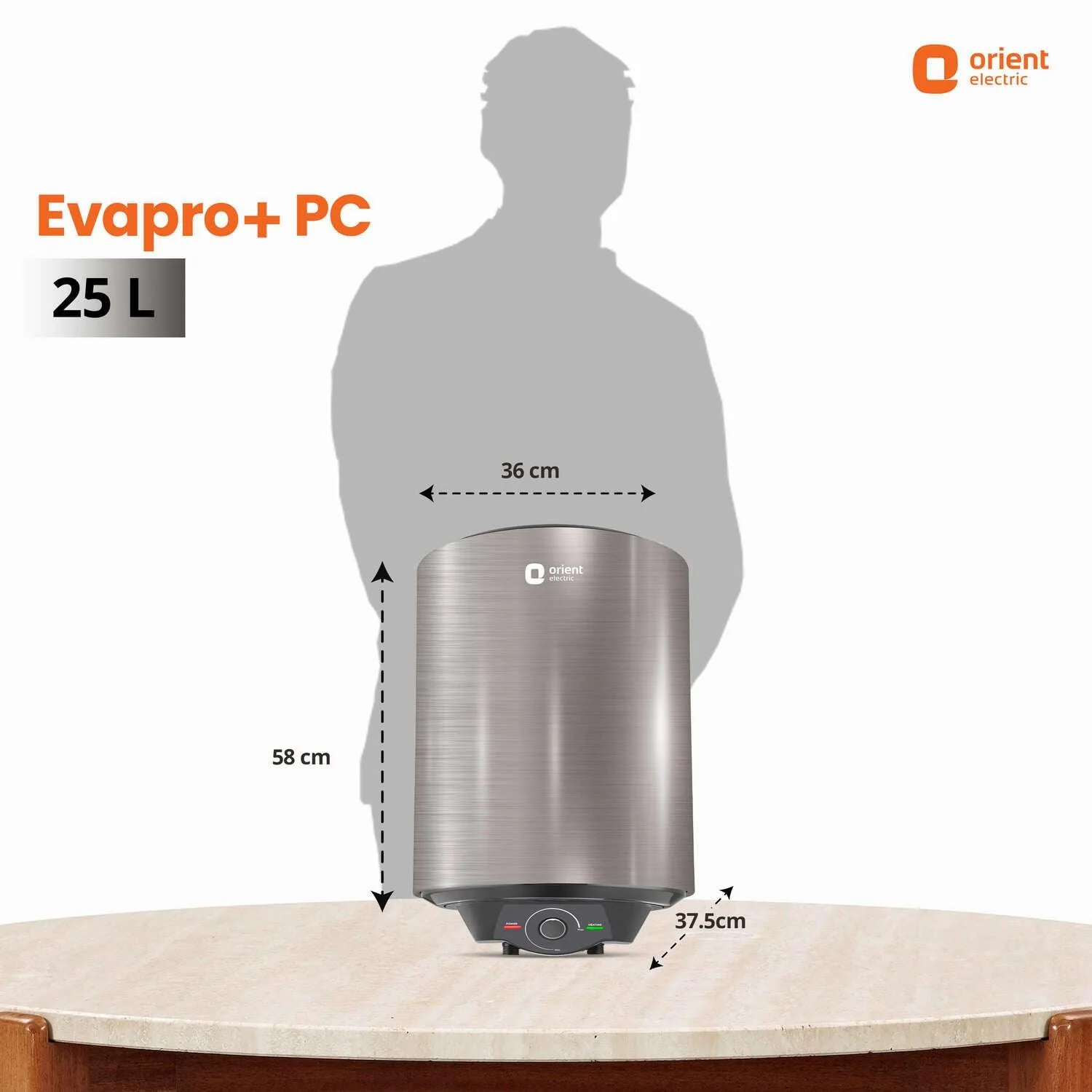 Evapro PC 5-Star Water Heater (Geyser) | Glassline Coated Tank | Suitable for High-rise Buildings | Free Installation - Image 23