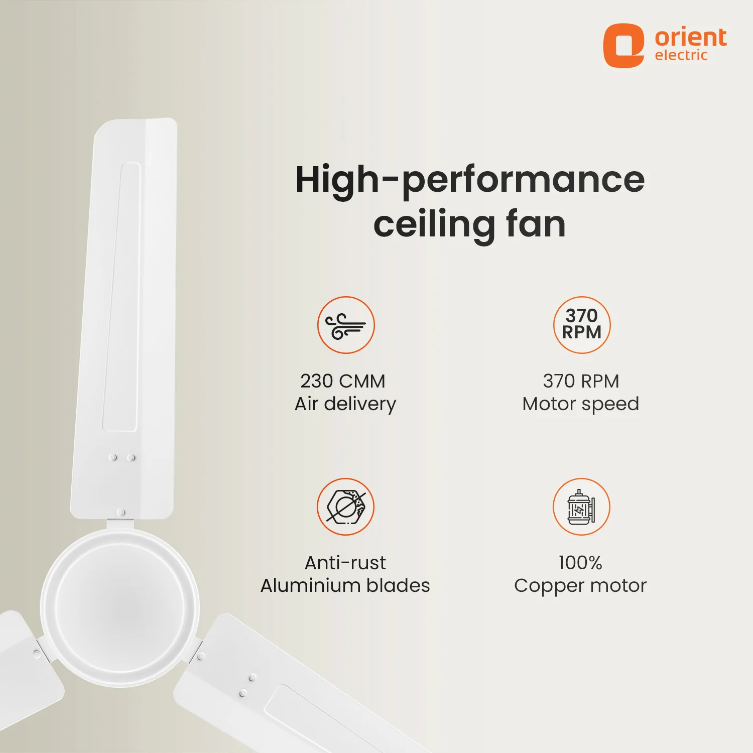 Falcon 400 Ceiling Fan | 5-Year Warranty - Image 45