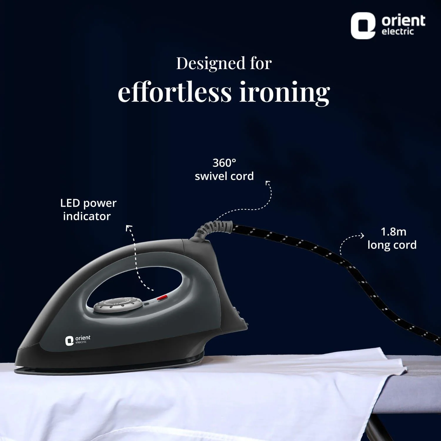 Gusto Heavy Weight Dry Iron for Clothes - Image 7
