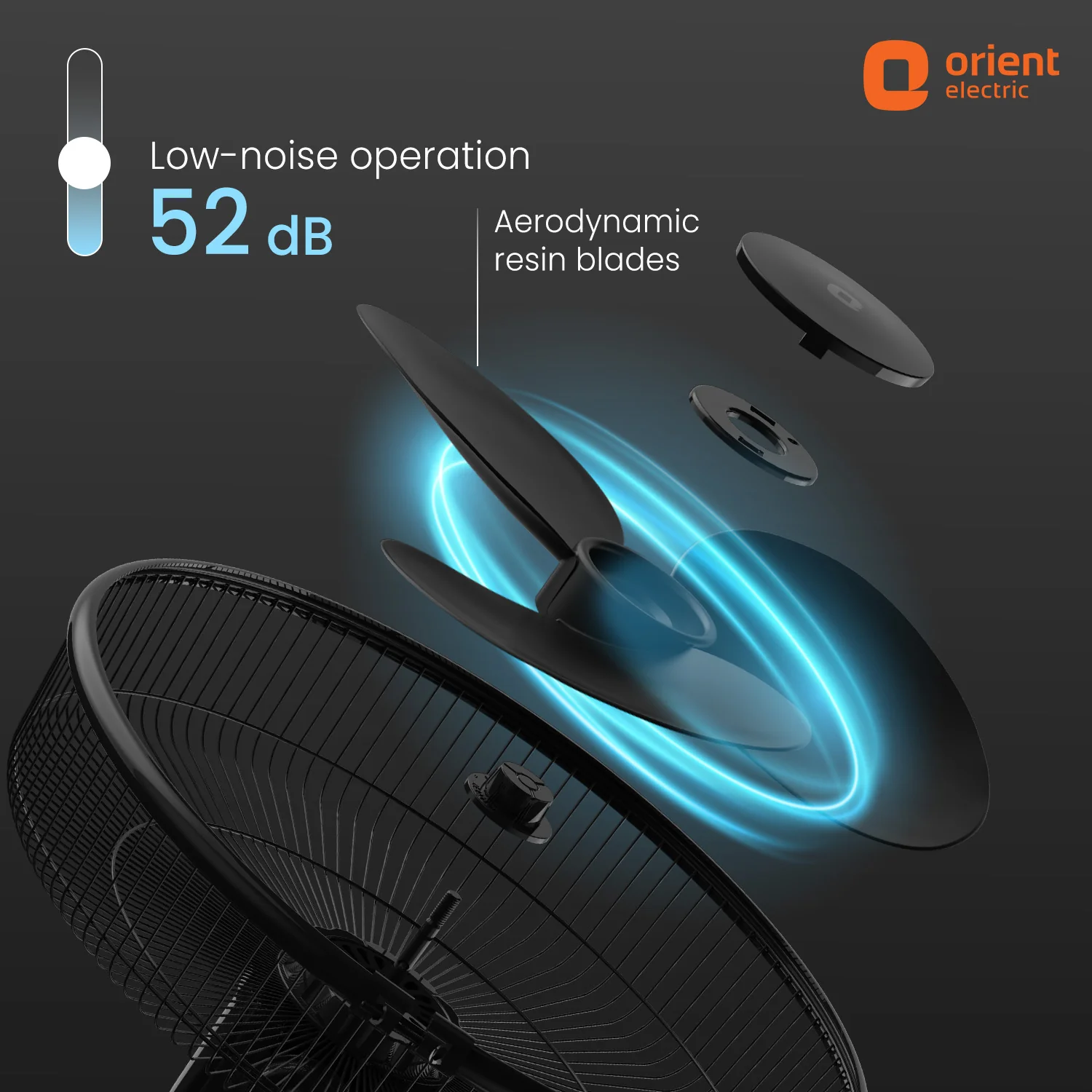 Harrier BDLC Stand Fan | 400MM | Remote Based | 2 Year Warranty - Image 3