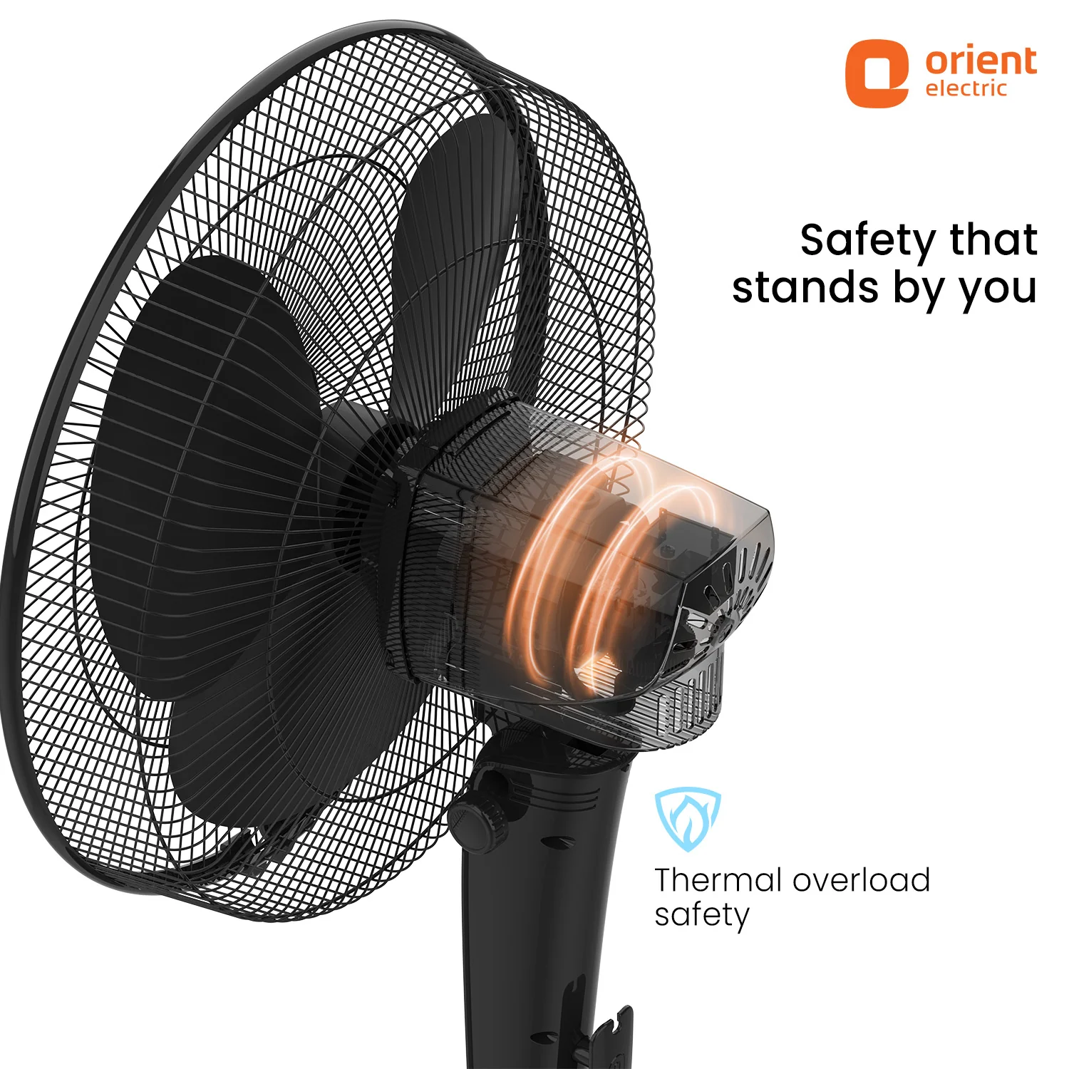 Harrier BDLC Stand Fan | 400MM | Remote Based | 2 Year Warranty - Image 9