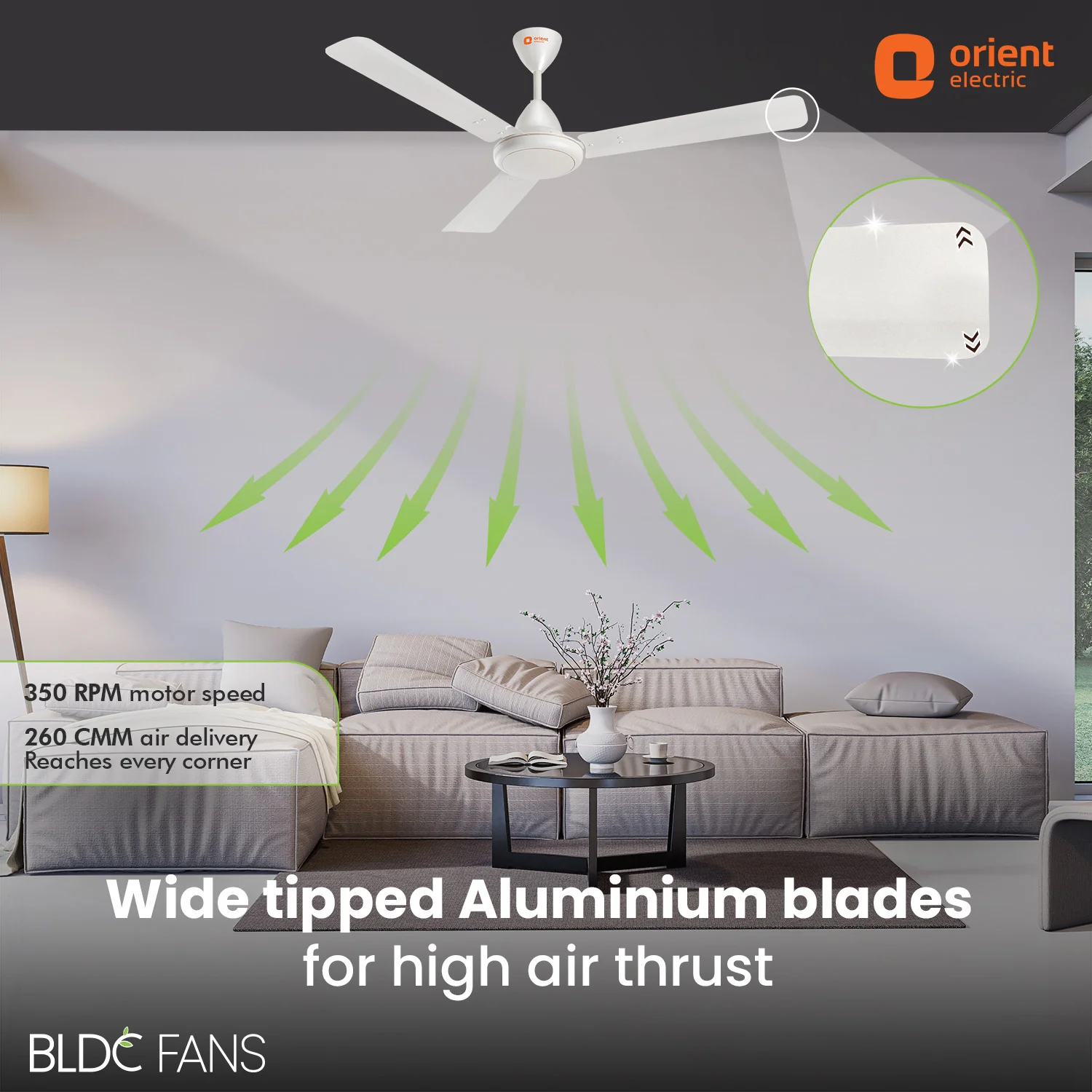 Hector 500 BLDC Ceiling Fan | 3 Year Warranty - Image 44