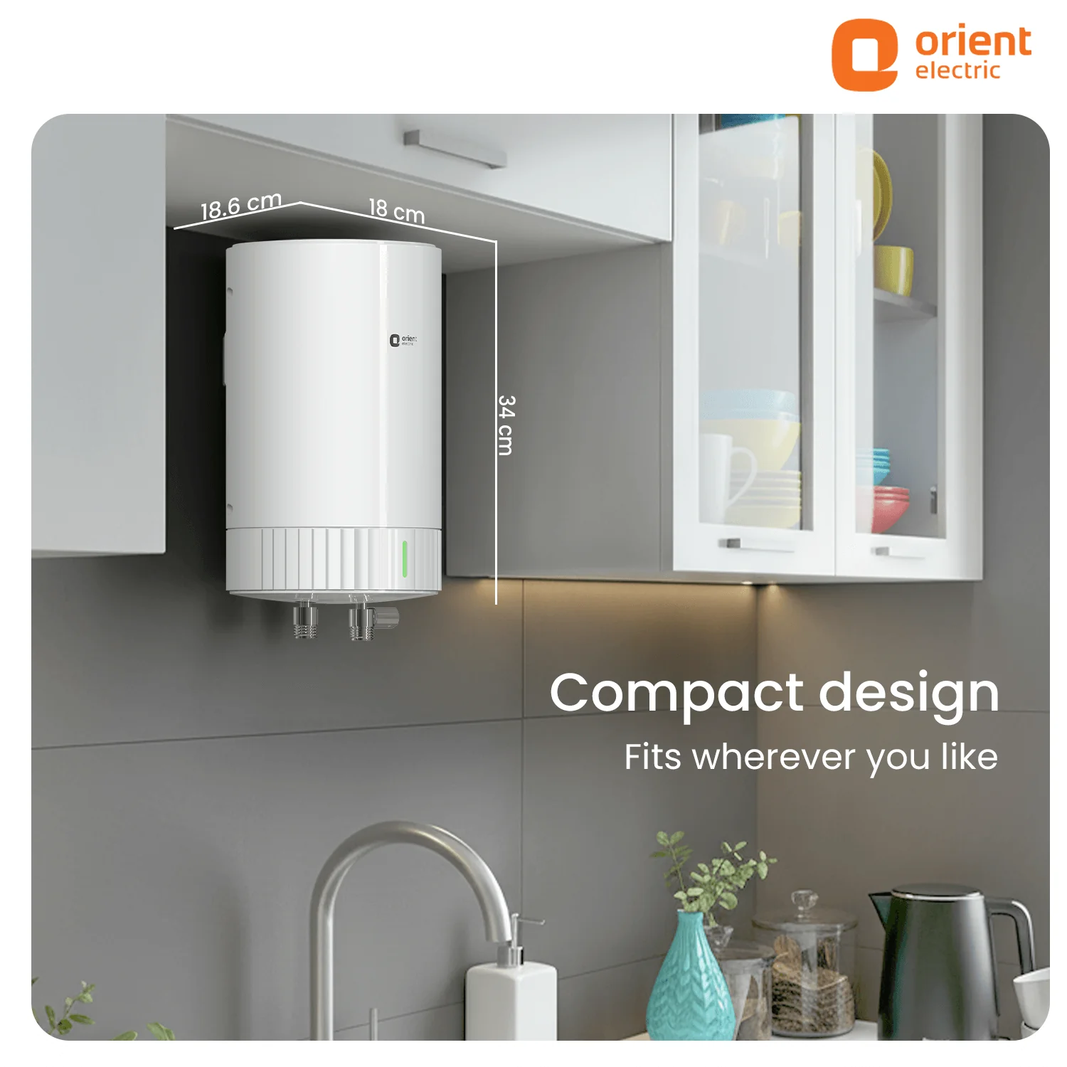 Instaflo 3L Instant Water Heater (Geyser) | Suitable for Low & Mid Rise Buildings | 6 Years Tank Warranty - Image 5