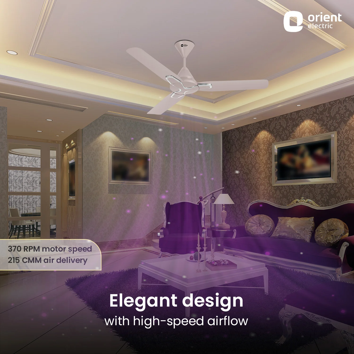 Jazz Anti Dust Decorative Ceiling Fan - Image 18