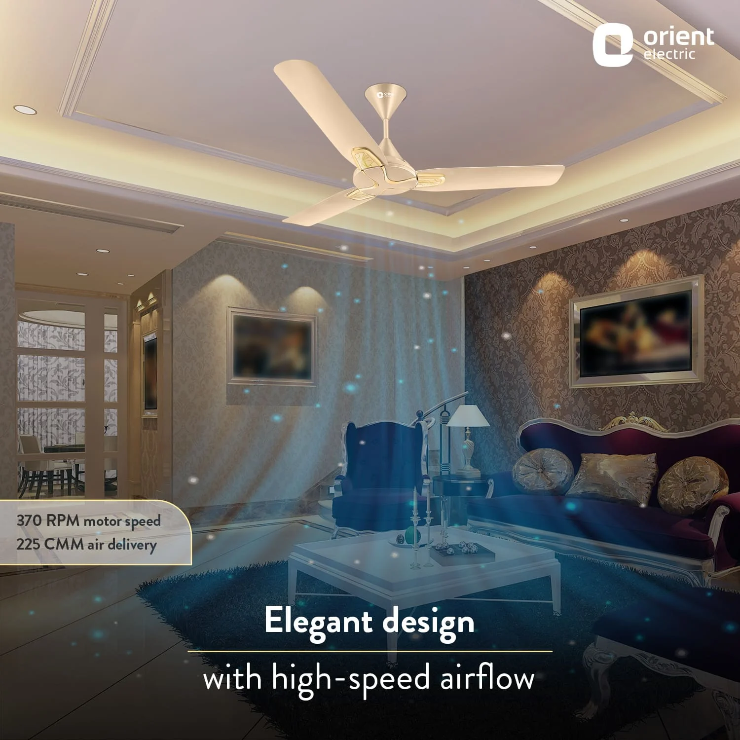 Jazz Art 1200 mm Decorative Ceiling Fan | 2-Year Warranty - Image 18