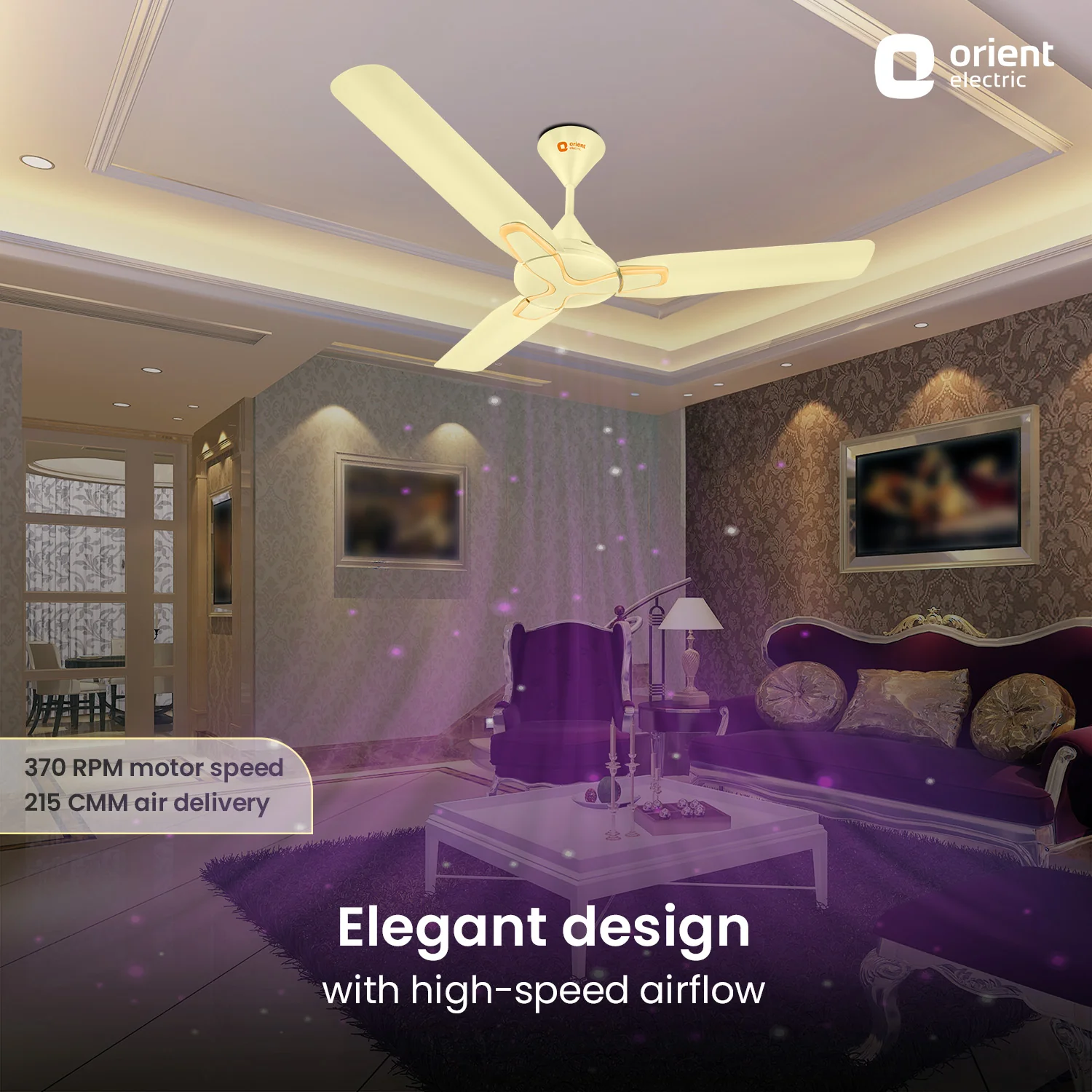 Jazz Decorative Ceiling Fan | 600 MM Ceiling Fan 3 Blade - Image 39