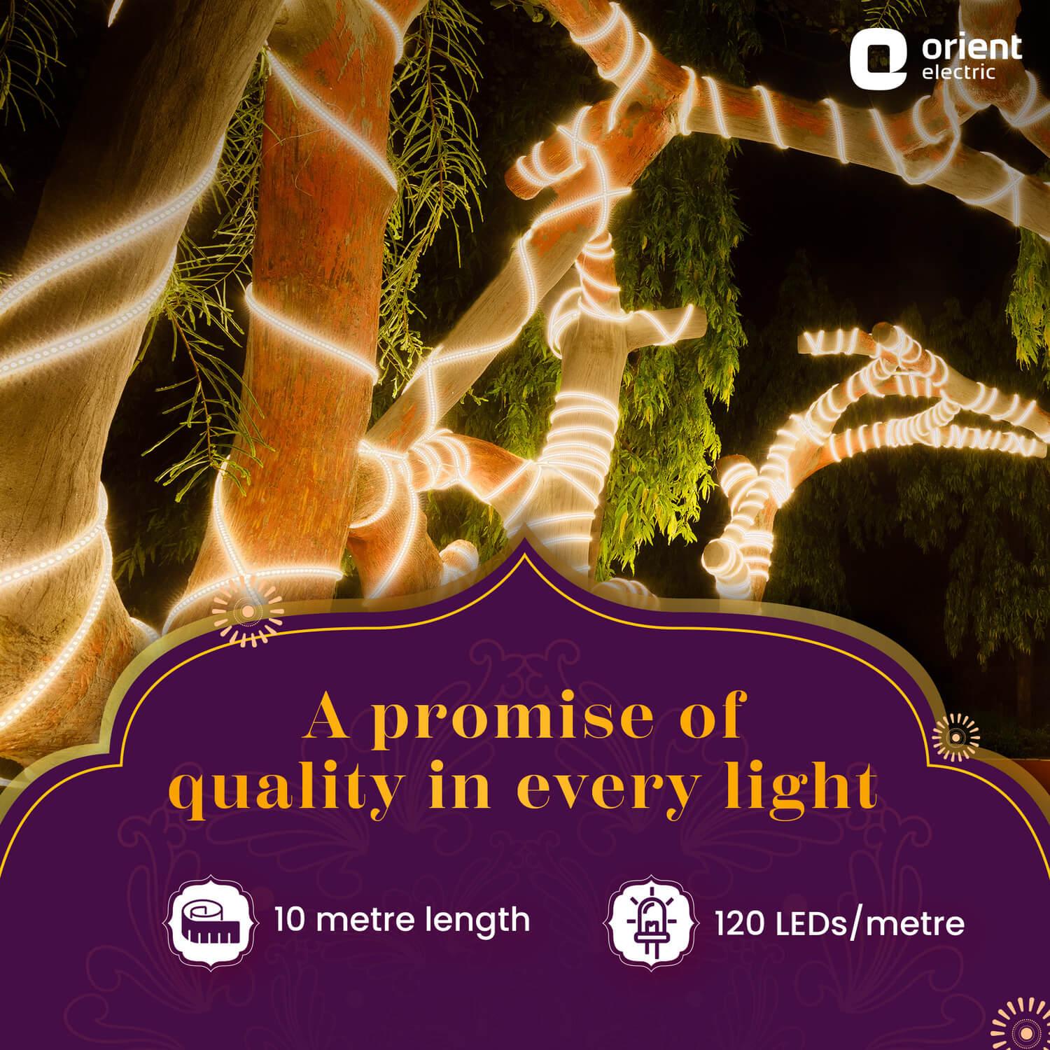 JoyLite 10-meter 120 LED Rope Strip Light - Image 8
