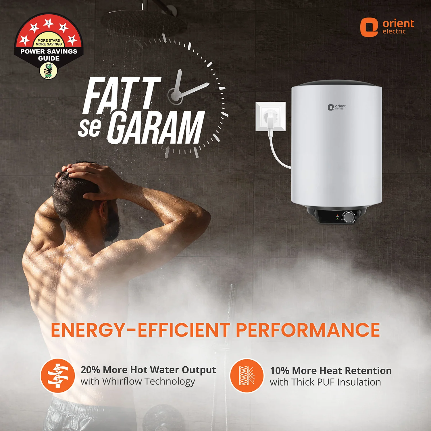Maverick 5 Star Rated Polymer Coated Tank Water Heater (Geyser) - Image 26