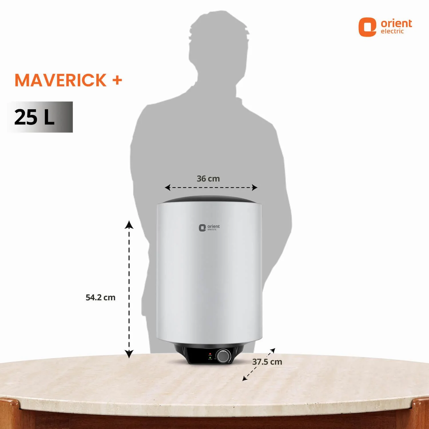 Maverick 5 Star Rated Polymer Coated Tank Water Heater (Geyser) - Image 32