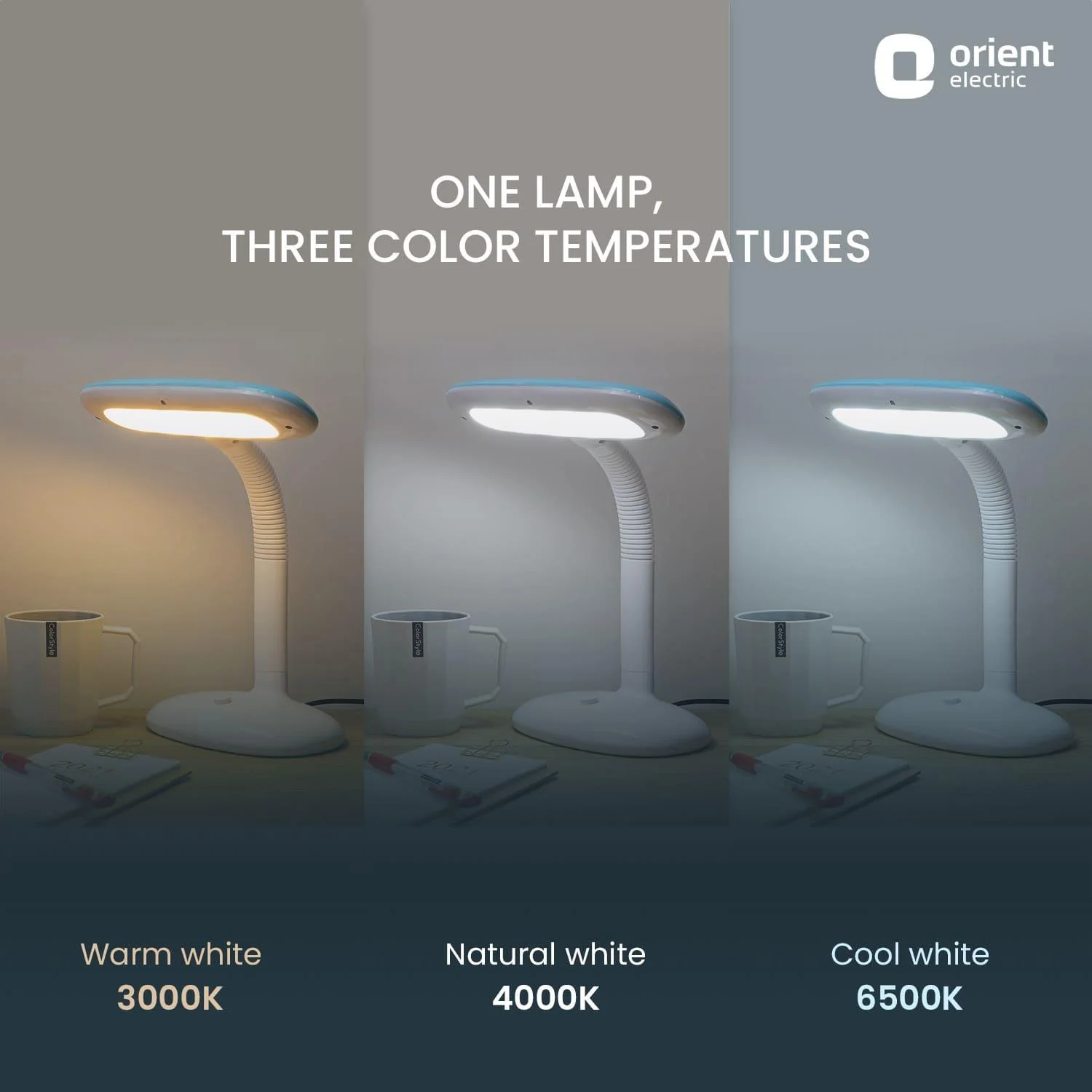 Oval LED Desk Lamp for Study Table - Image 4